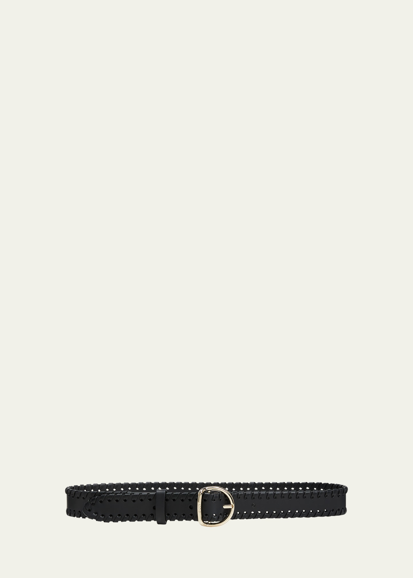 CHLOÉ MONY LEATHER BELT