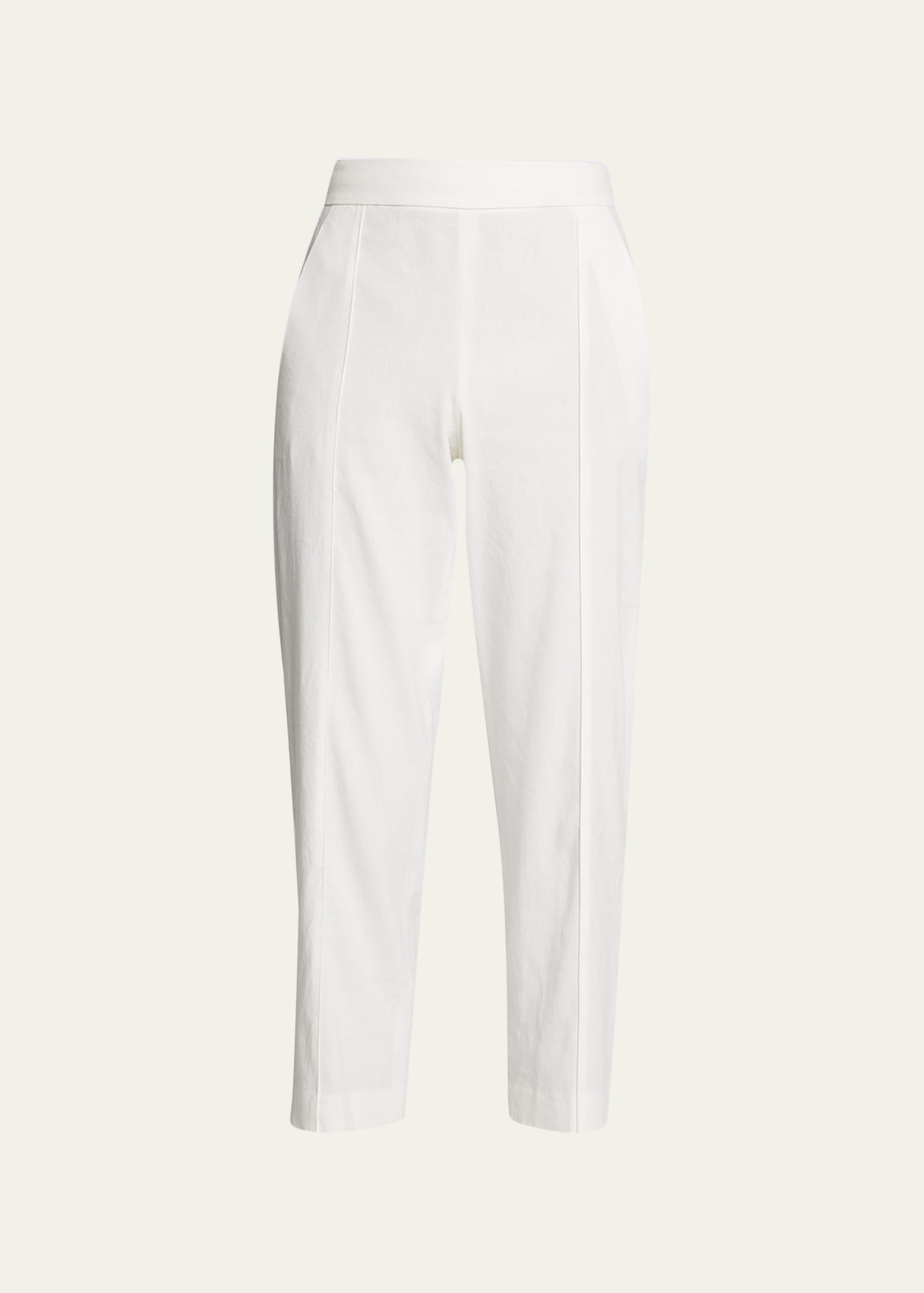 VINCE MID-RISE TAPERED PULL-ON PANTS