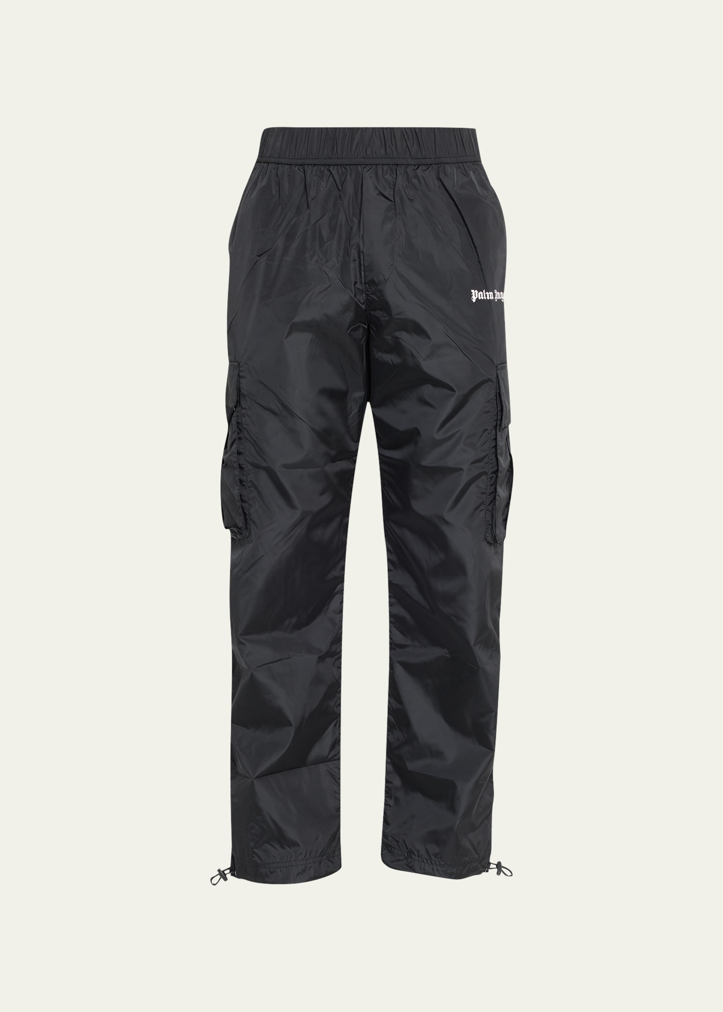 Palm Angels Aftersport Side-stripe Track Pants In Black