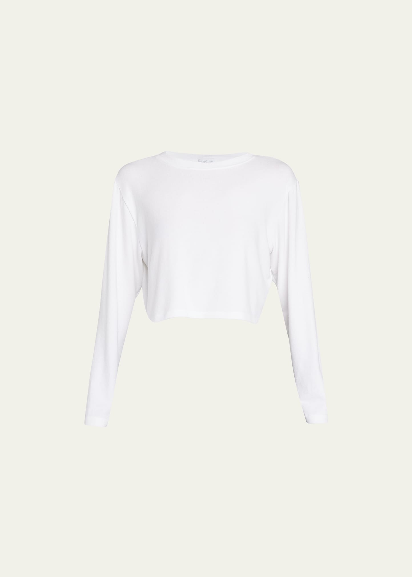 Andine Maeve Cropped Long-Sleeve T-Shirt