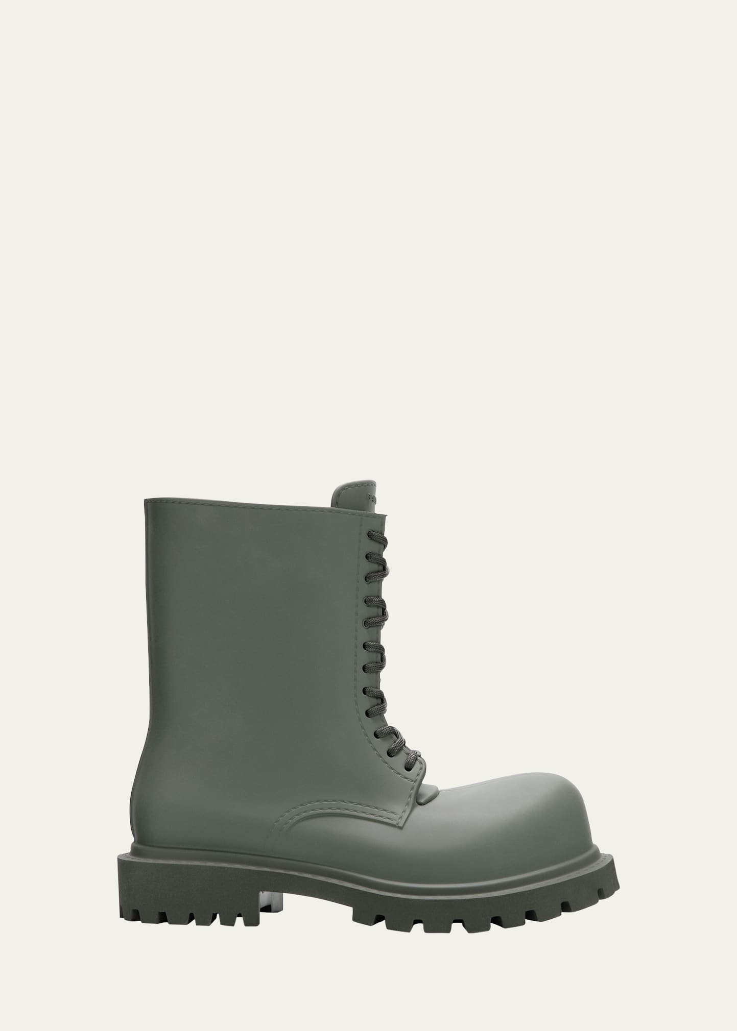 Men's Steroid Oversized Leather Army Boots