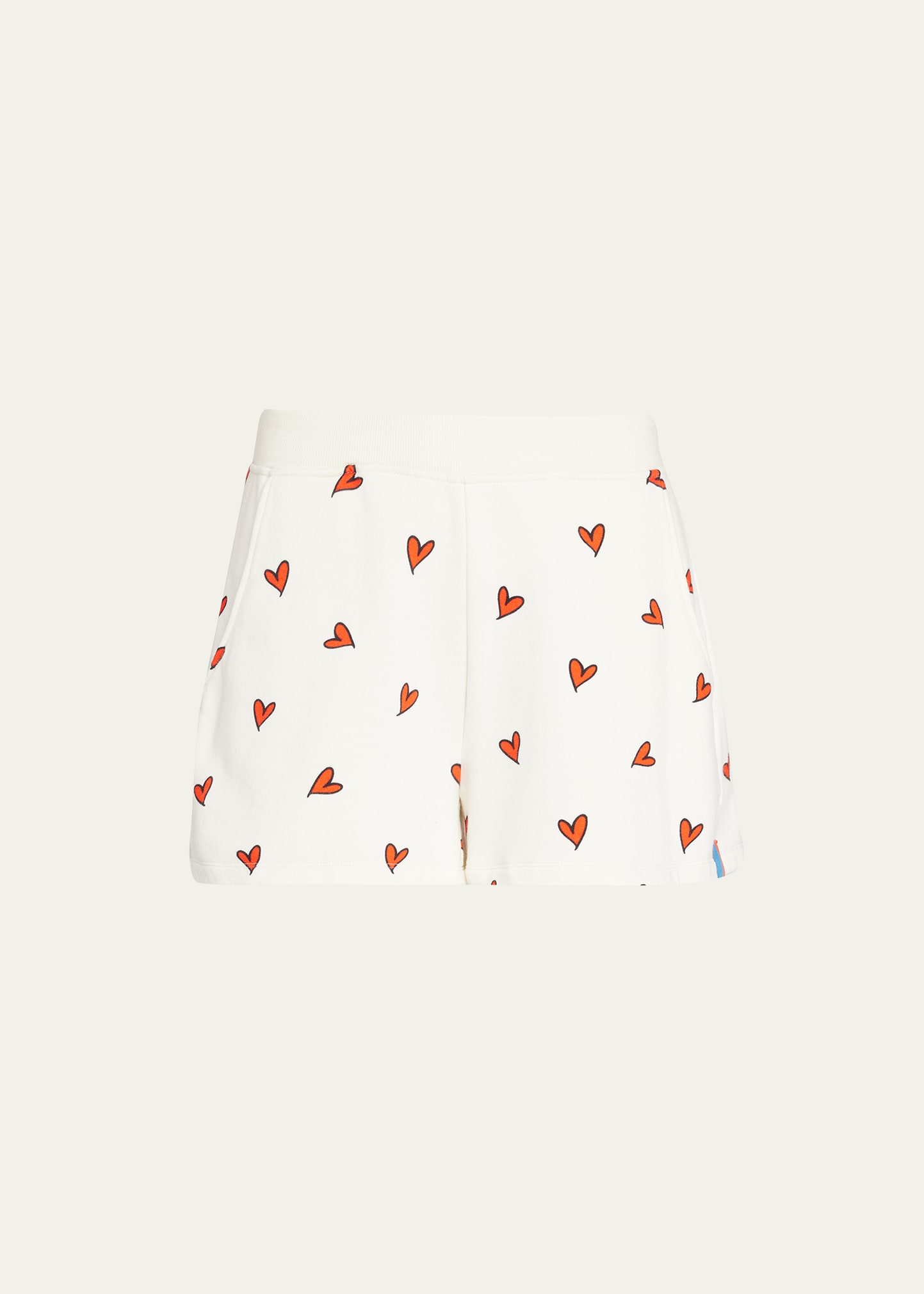 The Allover Heart Sweat Shorts