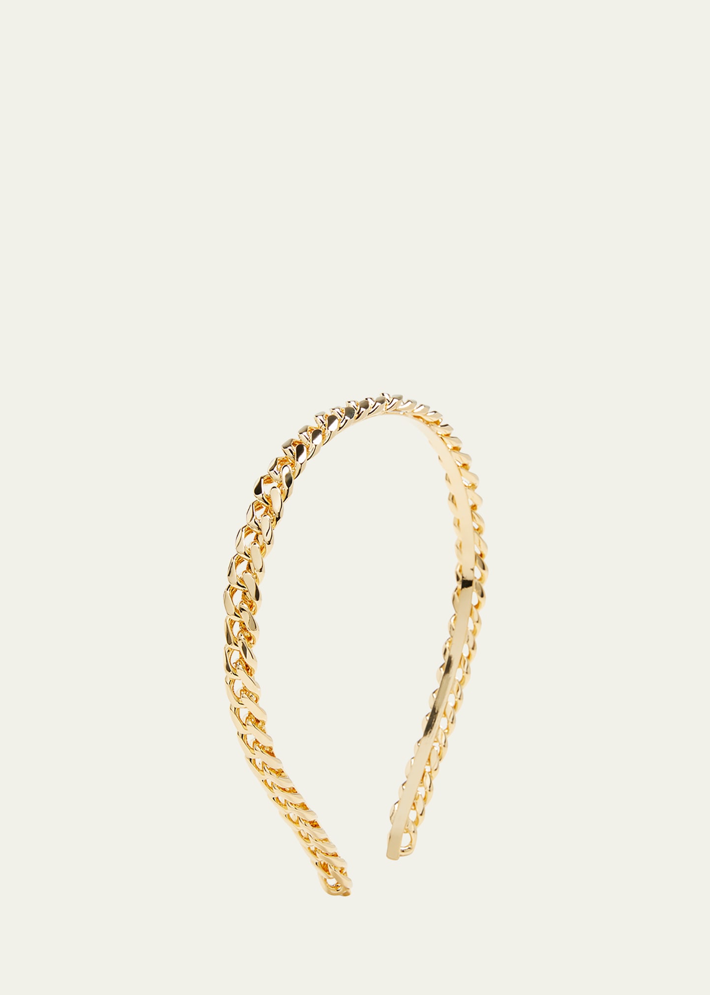 Auden Rocco Chain Link Headband In Gold