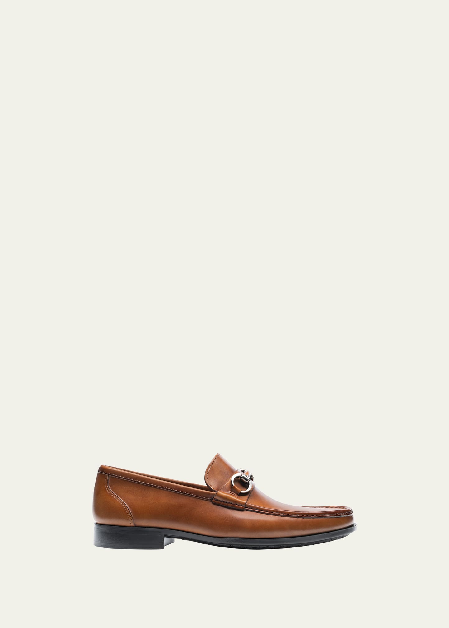 Magnanni Men's Blas Ii Leather Bit Loafers In Tabaco