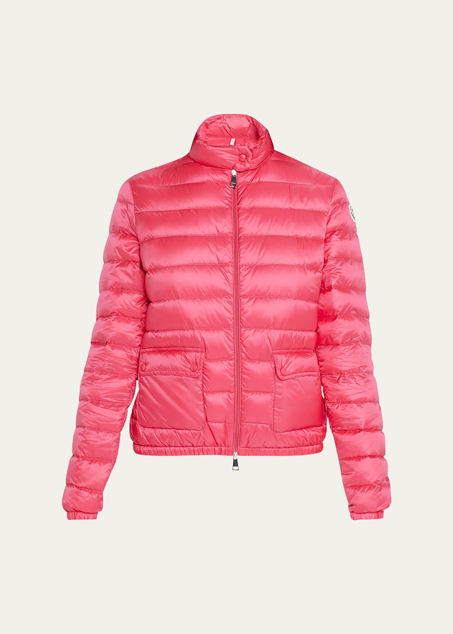 Moncler Lans Puffer Jacket In Bright Blue