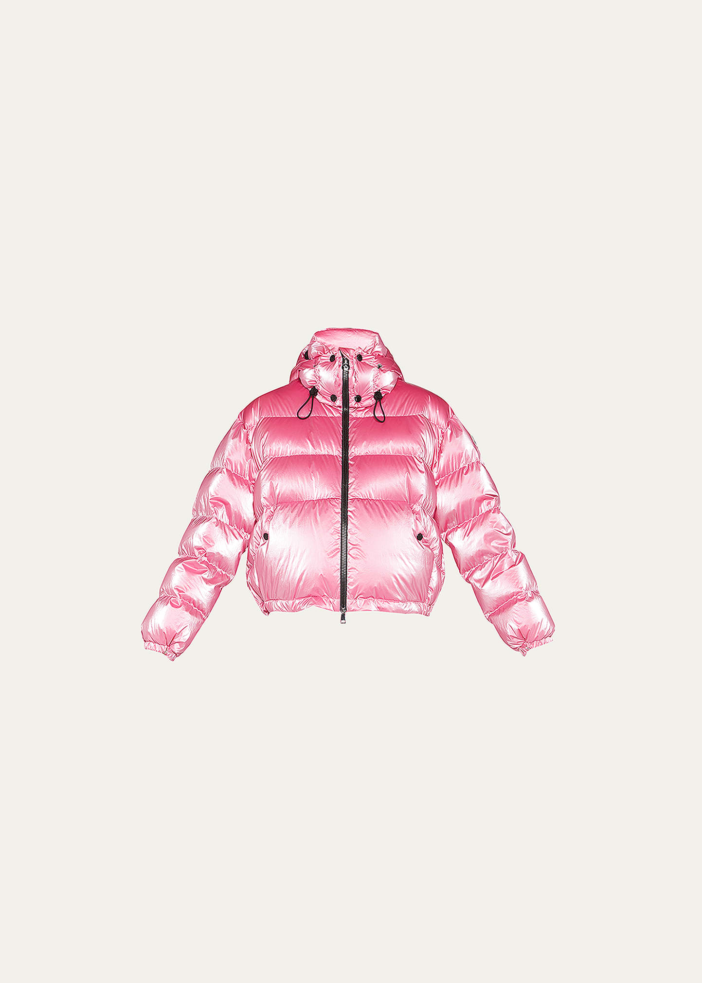 Moncler metallic puffer jacket best sale