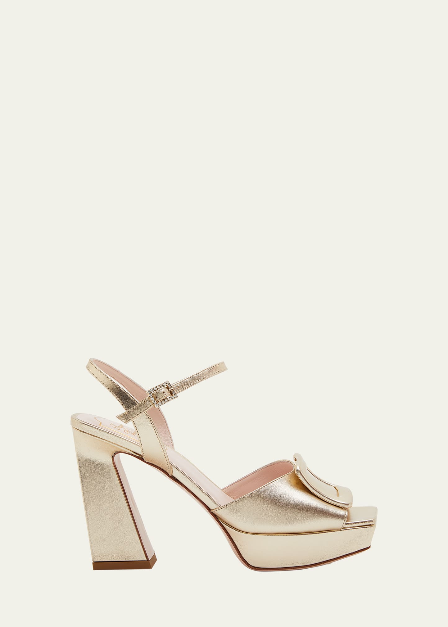 Roger vivier best sale buckle sandals