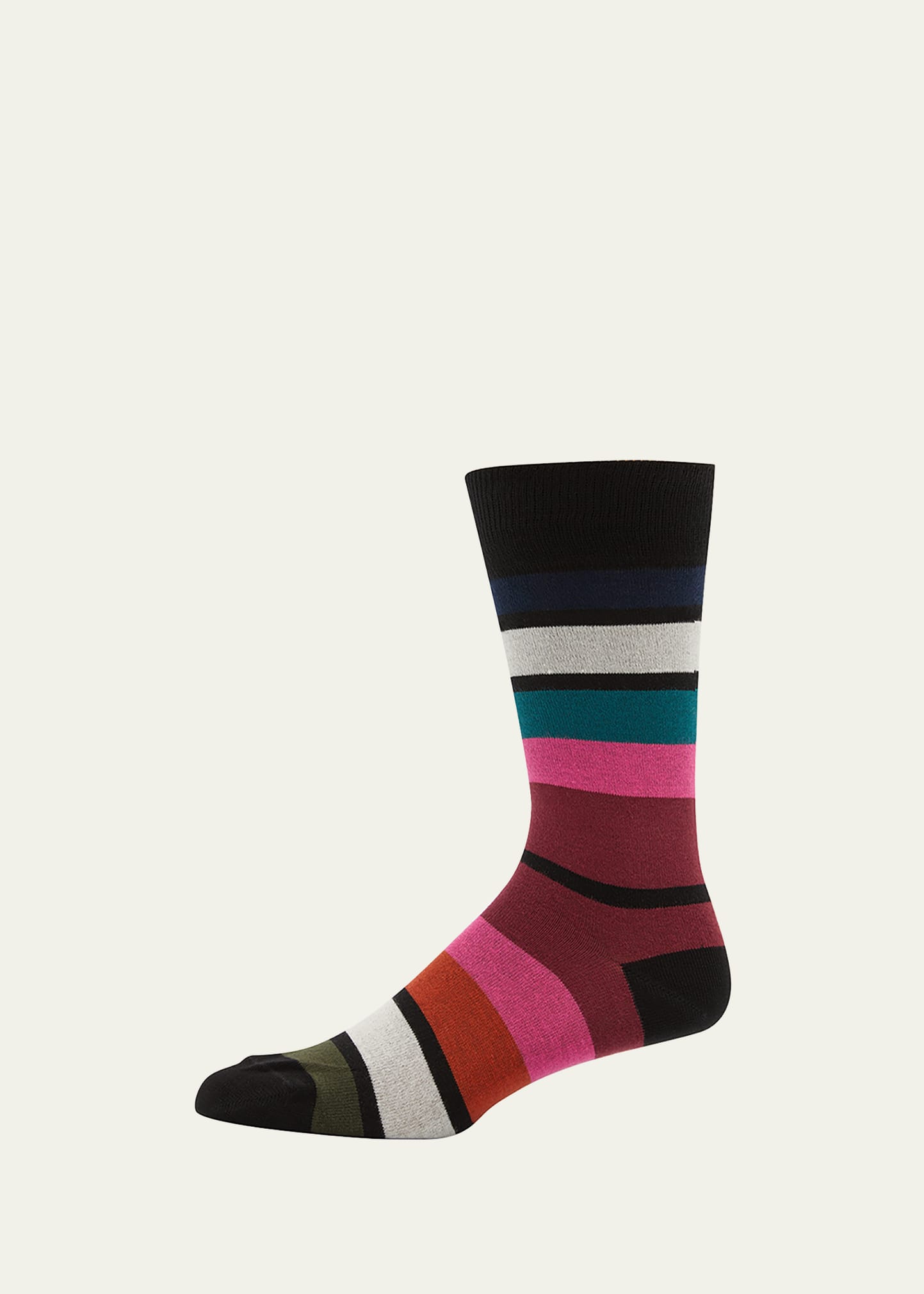 Men's Atanas Stripe Crew Socks