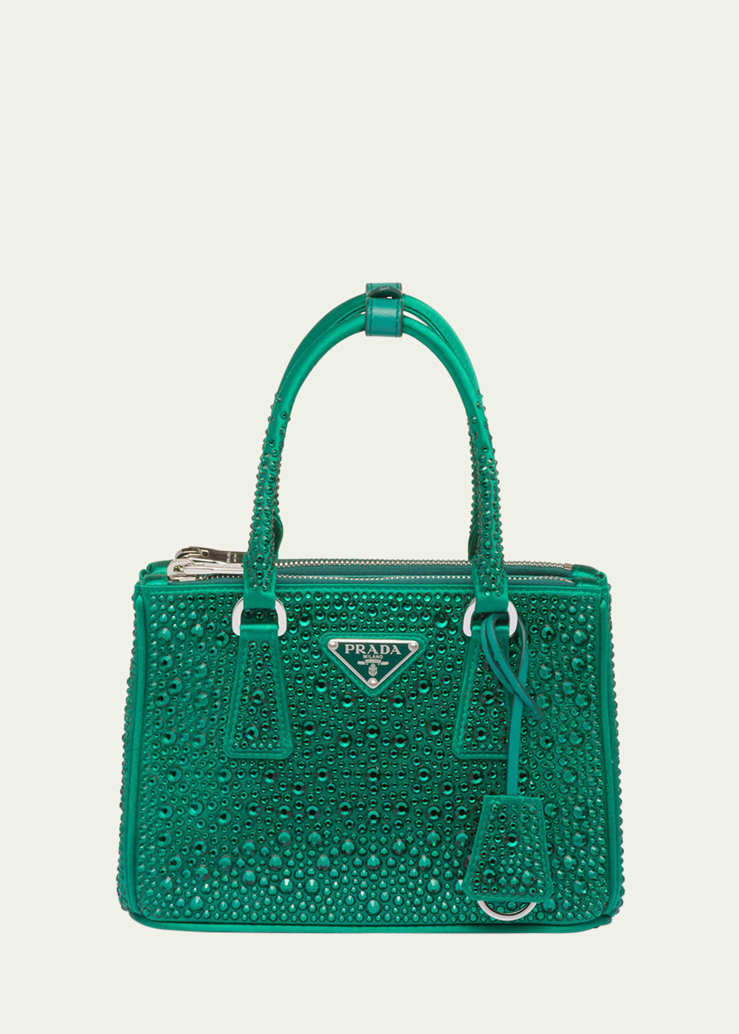 Galleria Crystal Top-Handle Bag