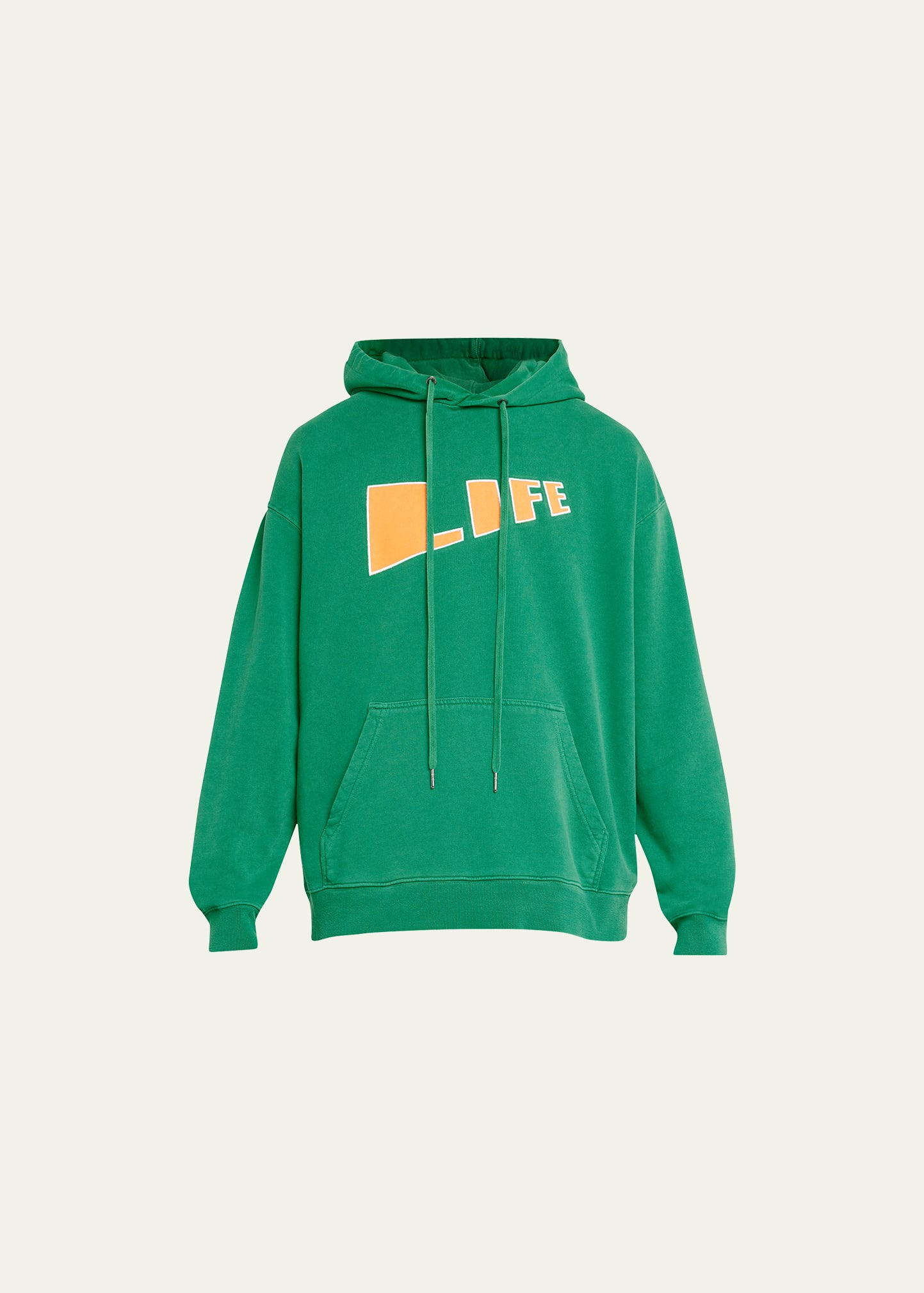 Ksubi Oversize Life Biggie Graphic Hoodie In Green