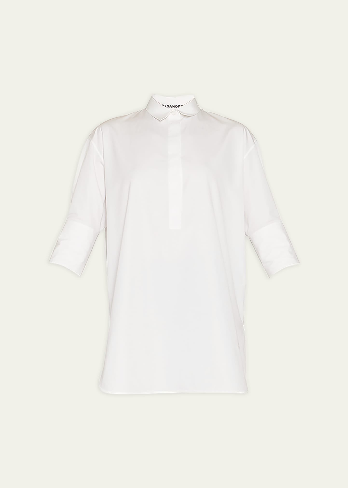 Shop Jil Sander Friday Shirt In Optic Whit