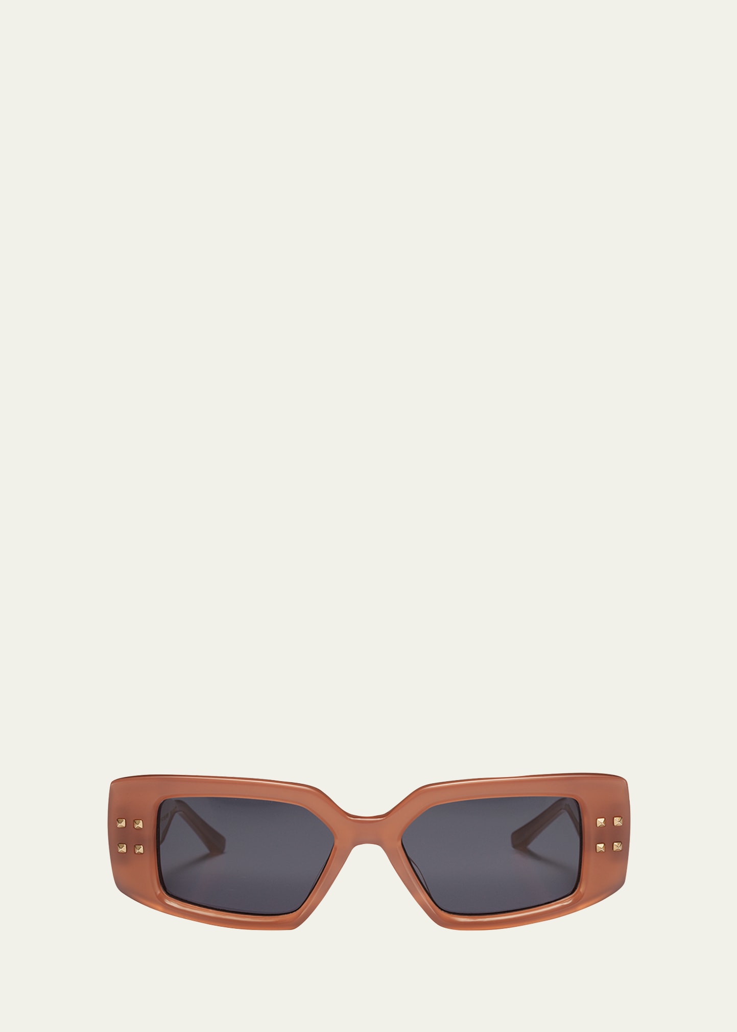 Cinque Rectangle Acetate & Titanium Sunglasses