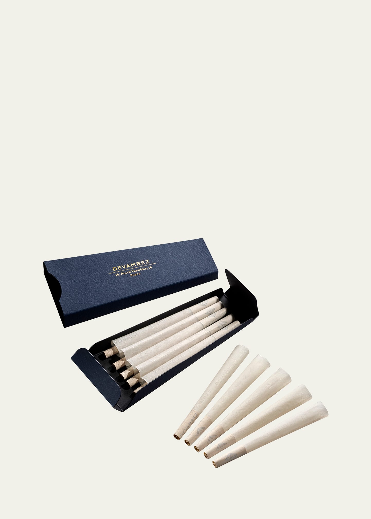 The Tuileries 10-Pack Pre-Rolled Rolling Paper with Tips