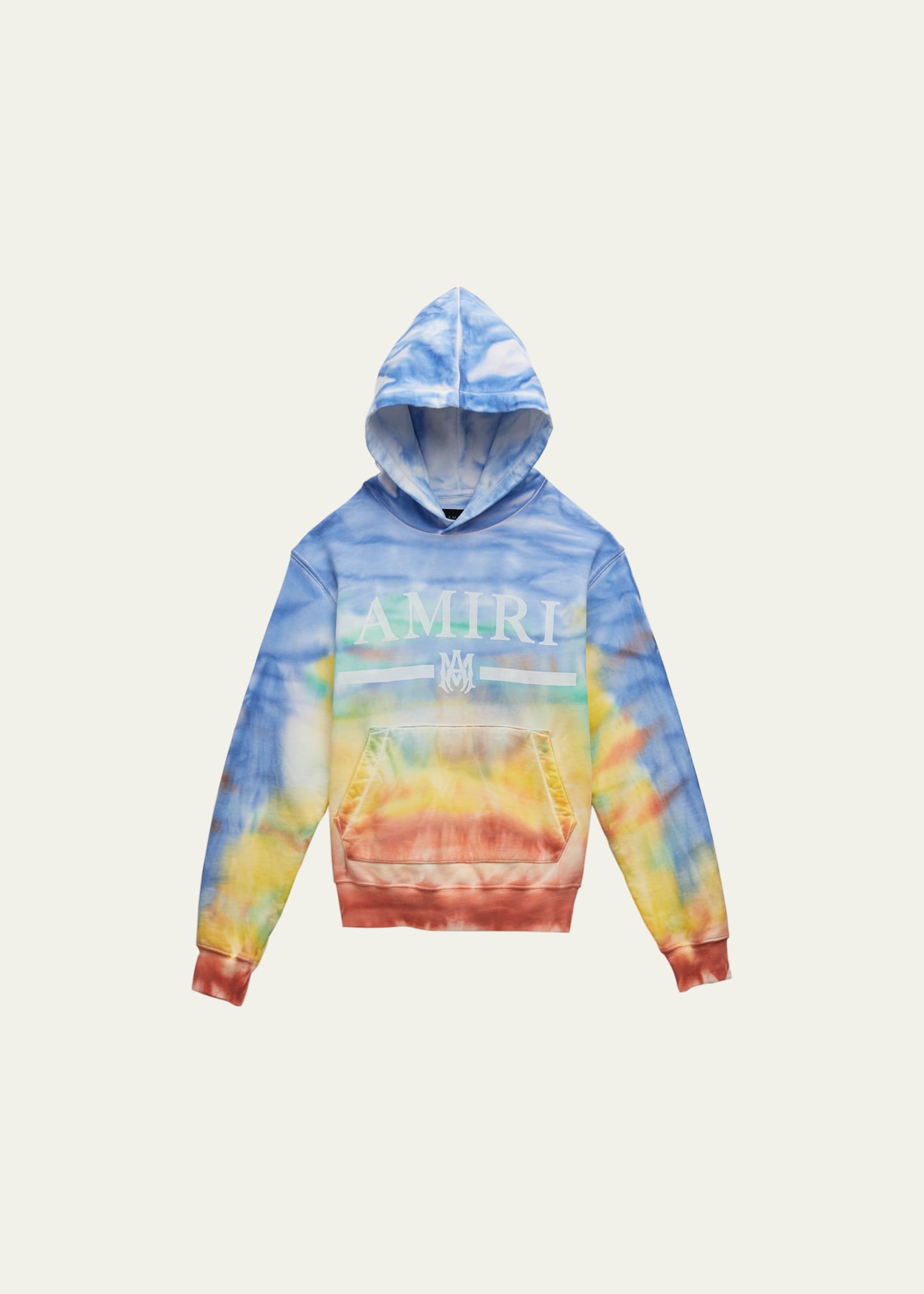 Boy's Logo-Print Tie Dye Hoodie, Size 4-12