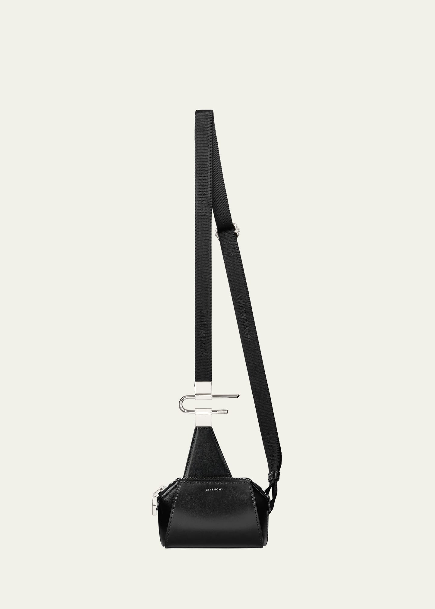 Givenchy Men's Antigona U Mini Crossbody Bag In Black