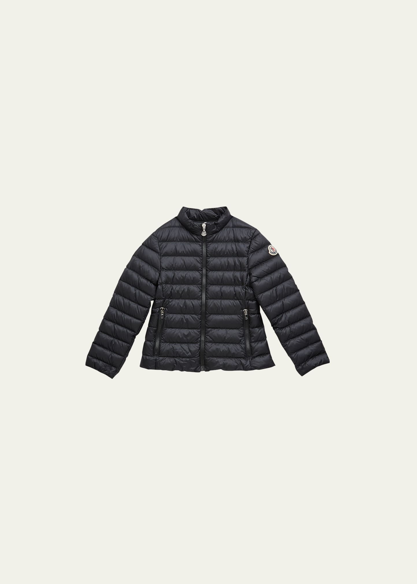 Moncler Kids' Girl's Kaukura Puffer Jacket In Black