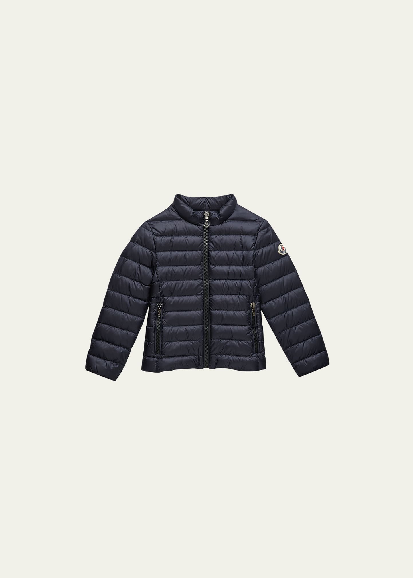 Moncler Kids' Girl's Kaukura Puffer Jacket In Blue