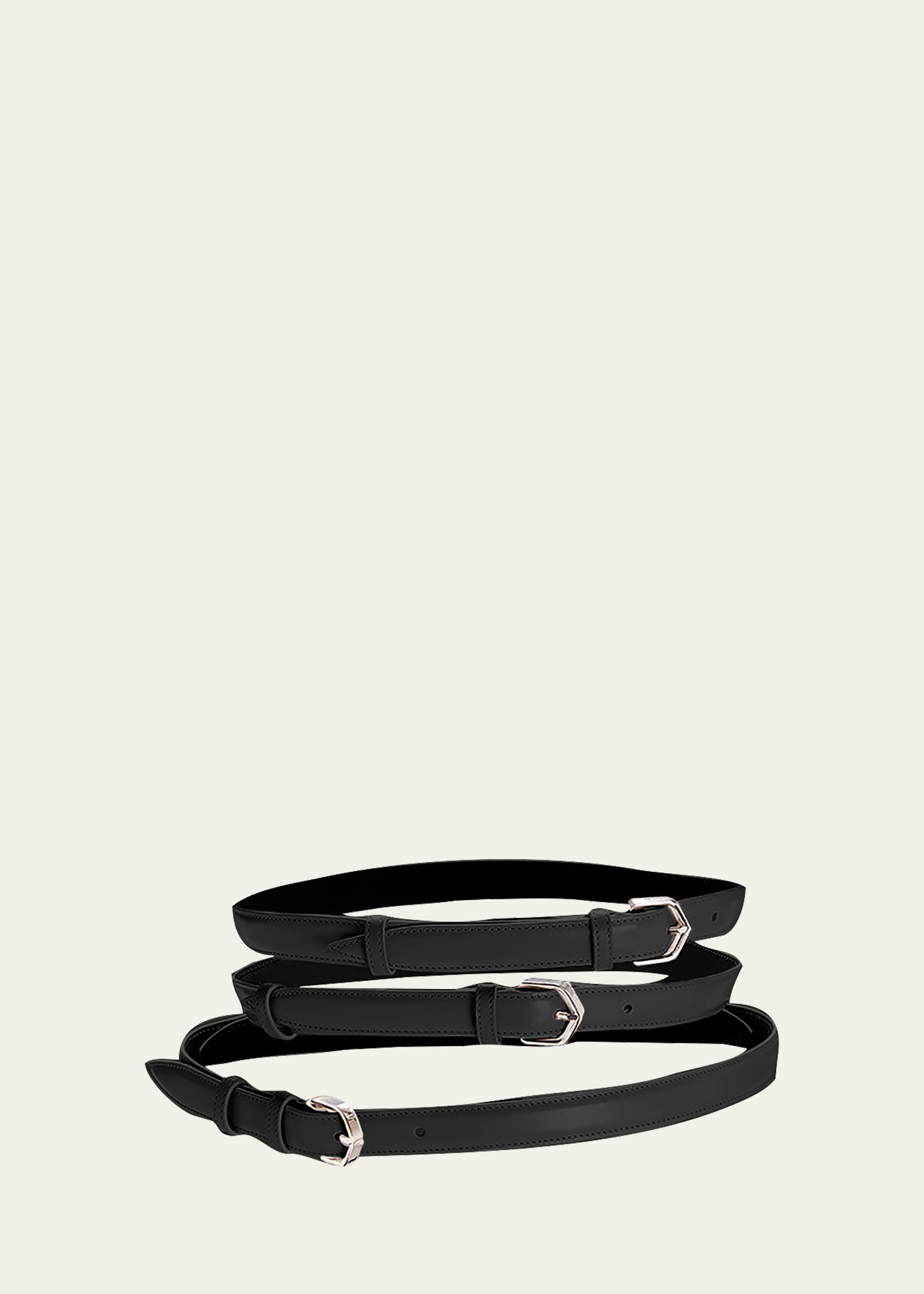 Three-Buckle Wrap Belt