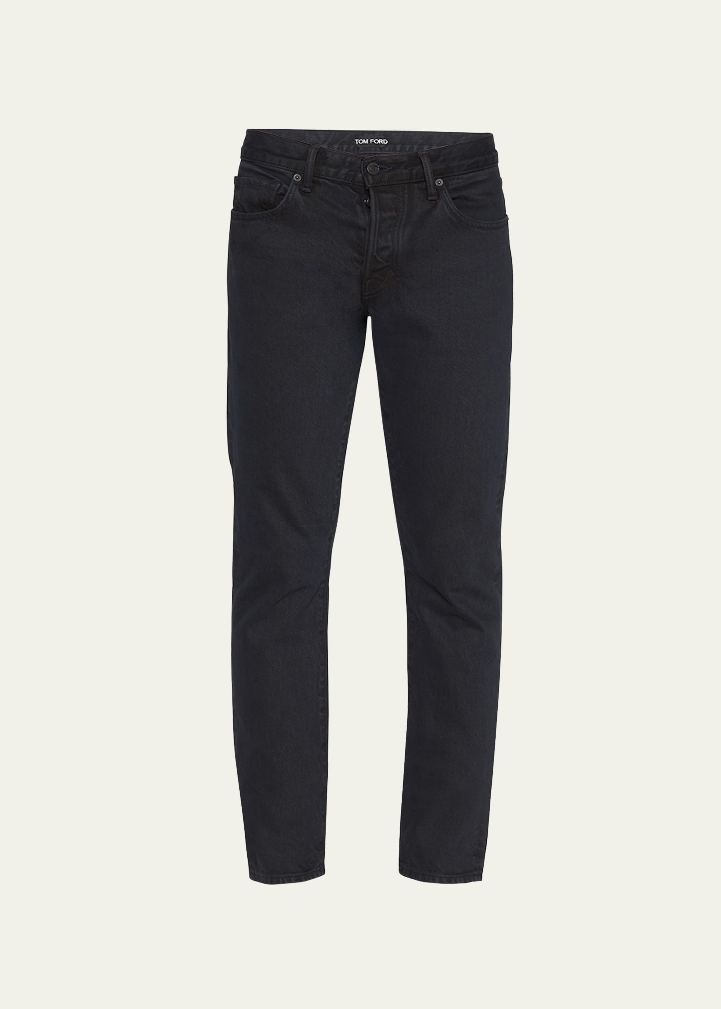 Tom Ford Men's Slim Fit 5-pocket Jeans In Washed Ind