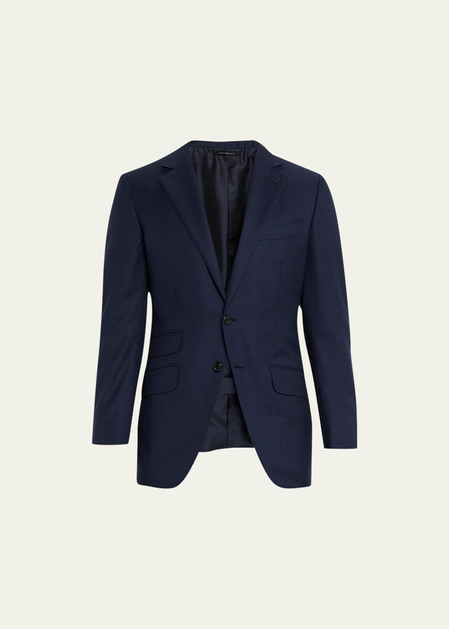 Shop Tom Ford Men's O'connor Micro-structured Suit In Ink