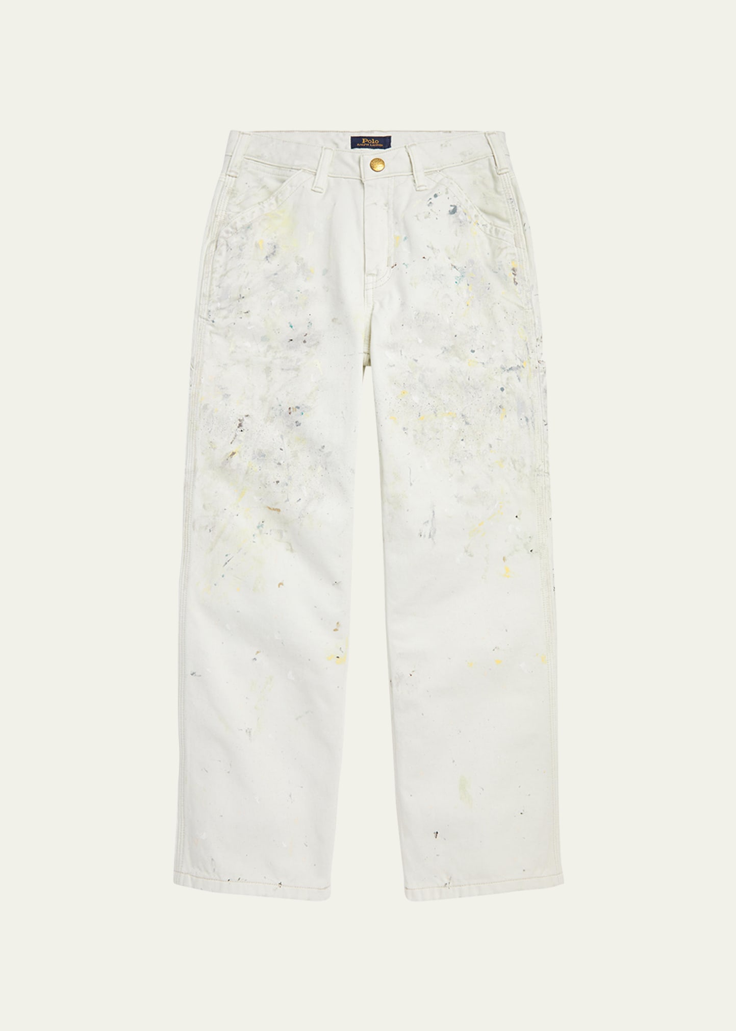 Boy's Paint Splatter Cargo Pants, Size 8-20