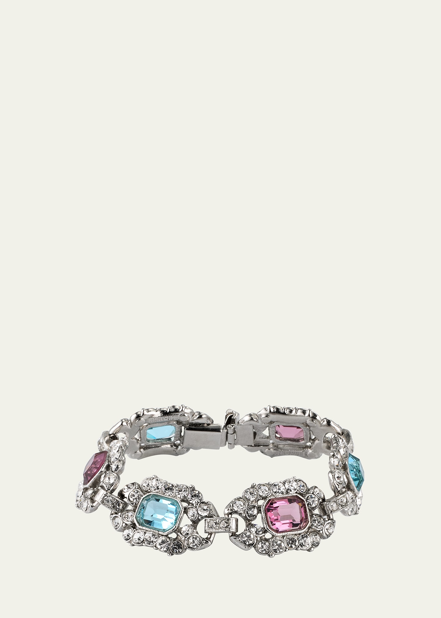 Multi-Crystal and Stone Handmade Bracelet
