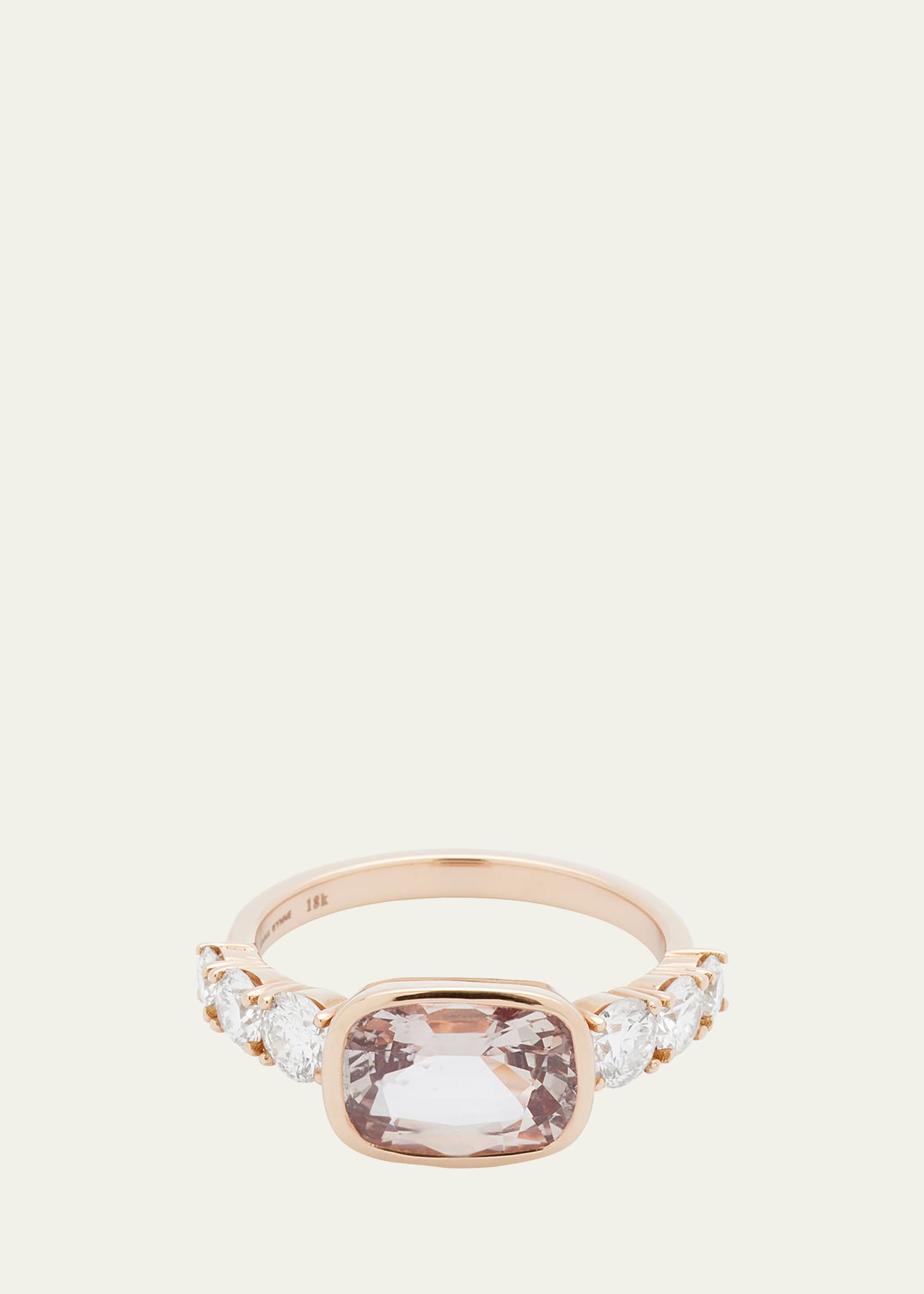 Jemma Wynne 18K Rose Gold One-of-A-Kind Diamond Toujours Ring