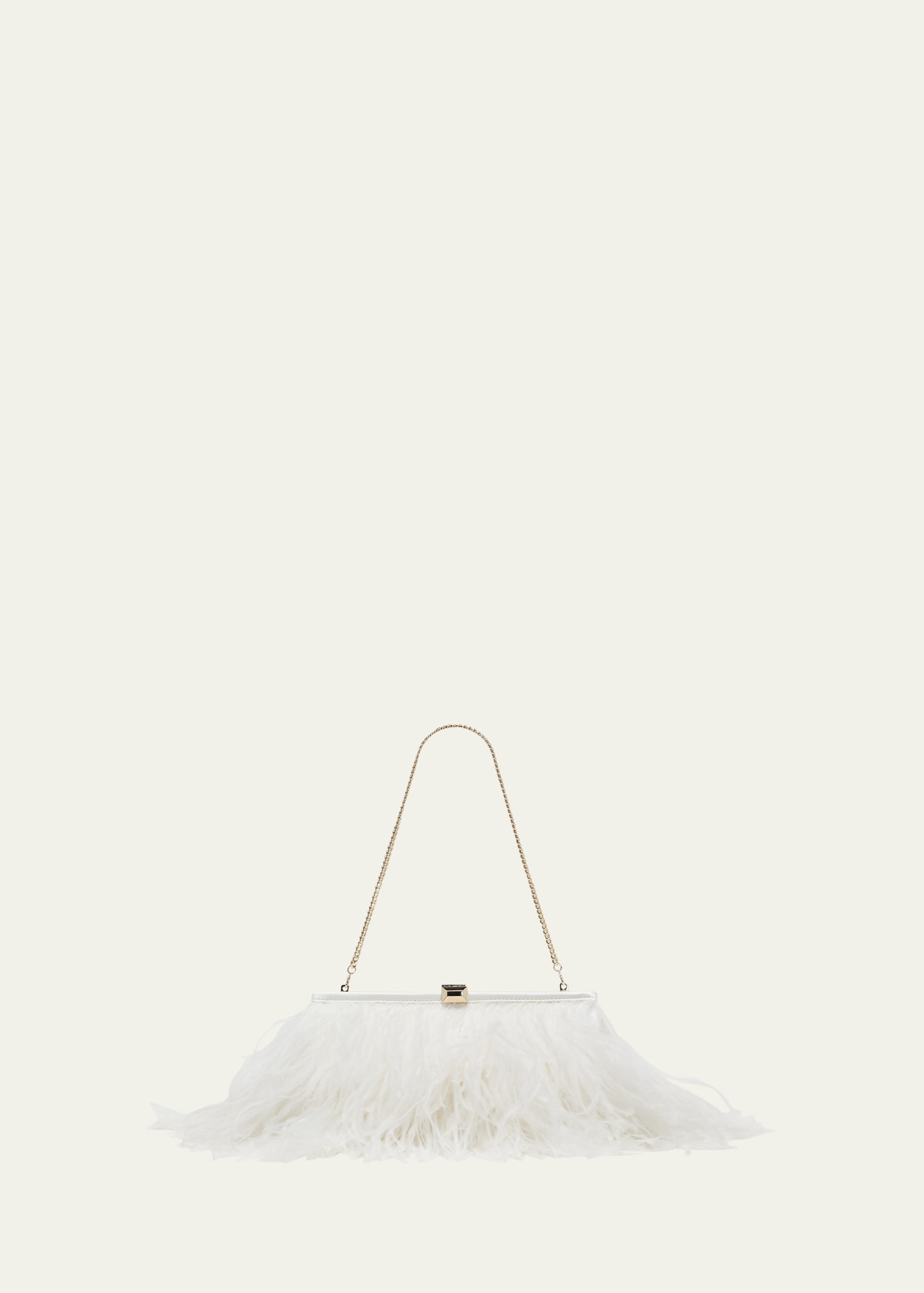 The VIP Plume Feather Clutch Bag