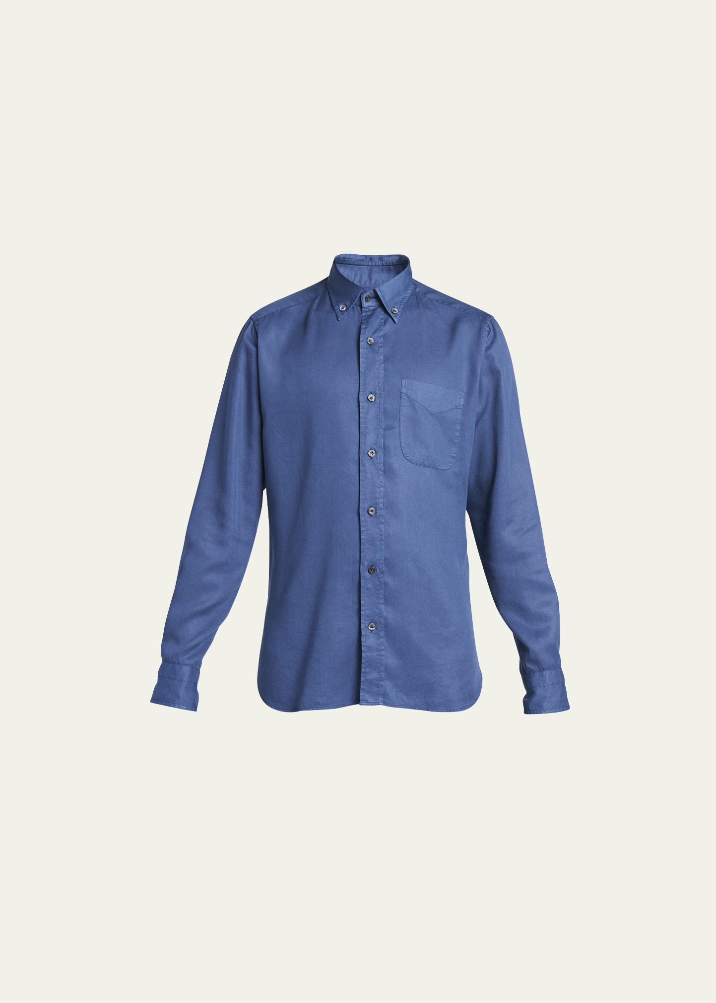 Tom Ford Men's Slim Fit Sport Shirt In Blue