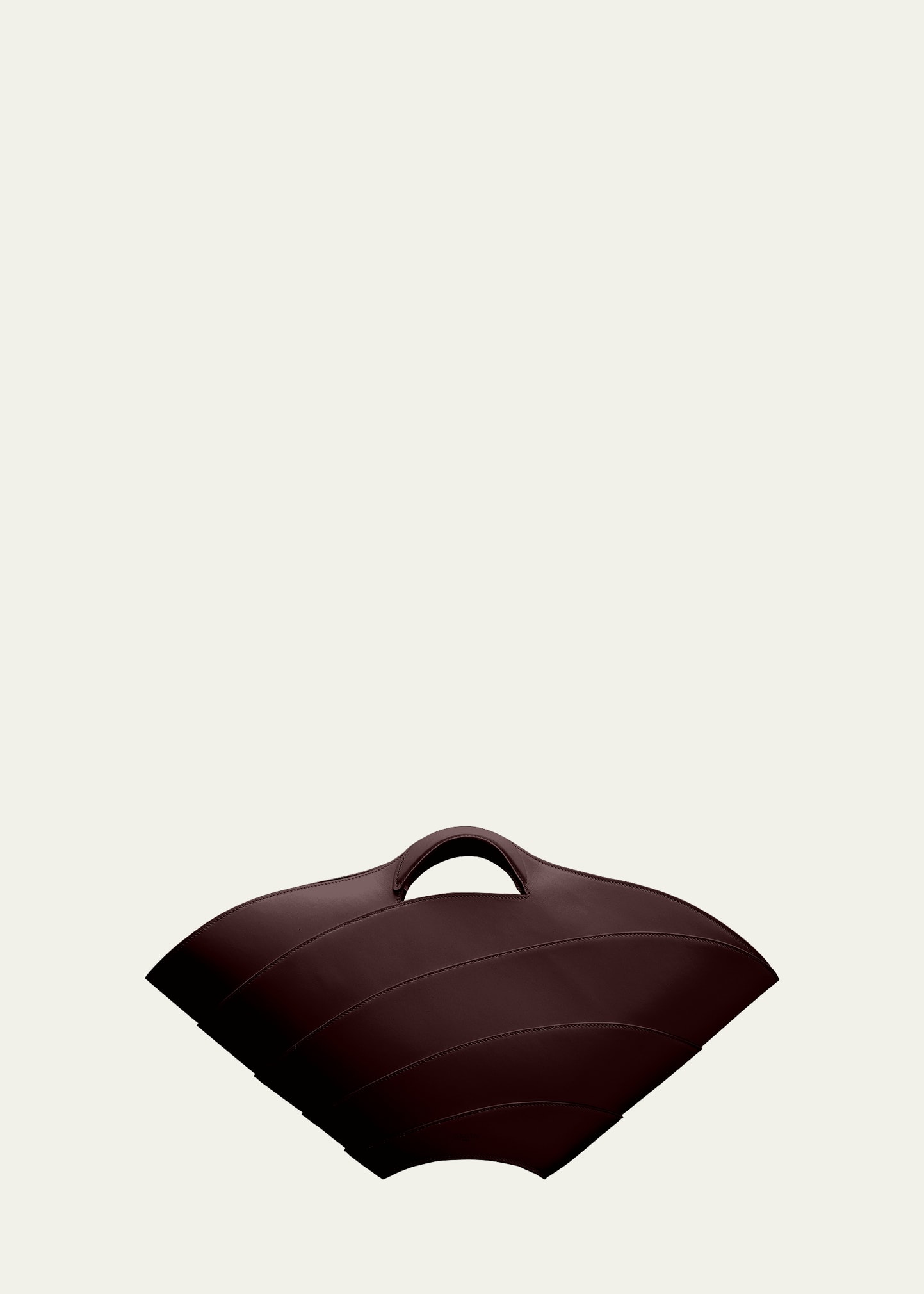 Alaïa Khaima Medium Leather Top-handle Bag In 346 - Almandite