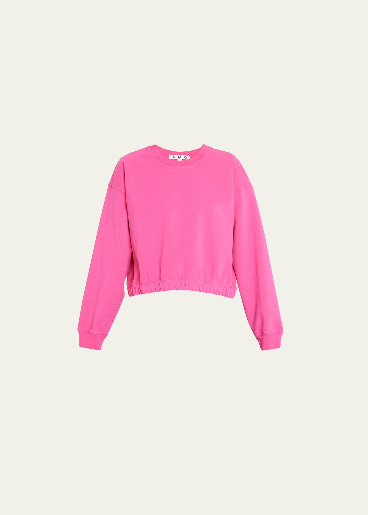 Amo Denim 90s Sweatshirt In Luminous Pink
