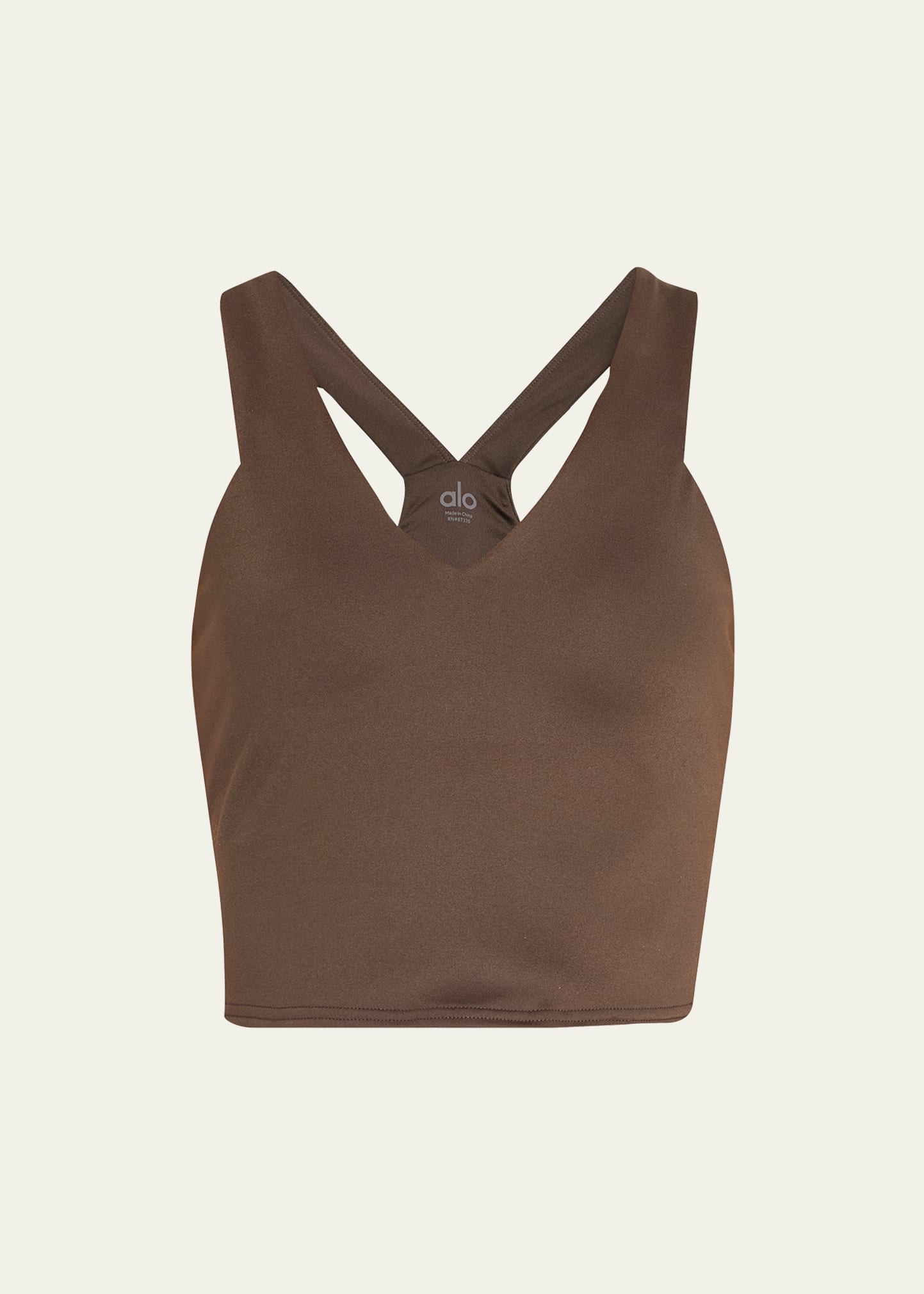 Airbrush Real Bra Tank - Espresso