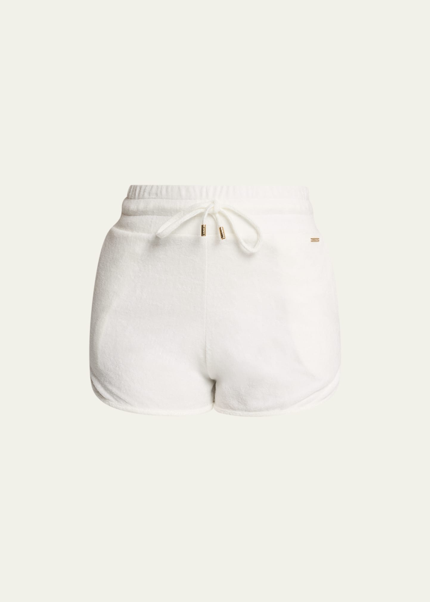 Melissa Odabash Harley Drawstring Shorts In White