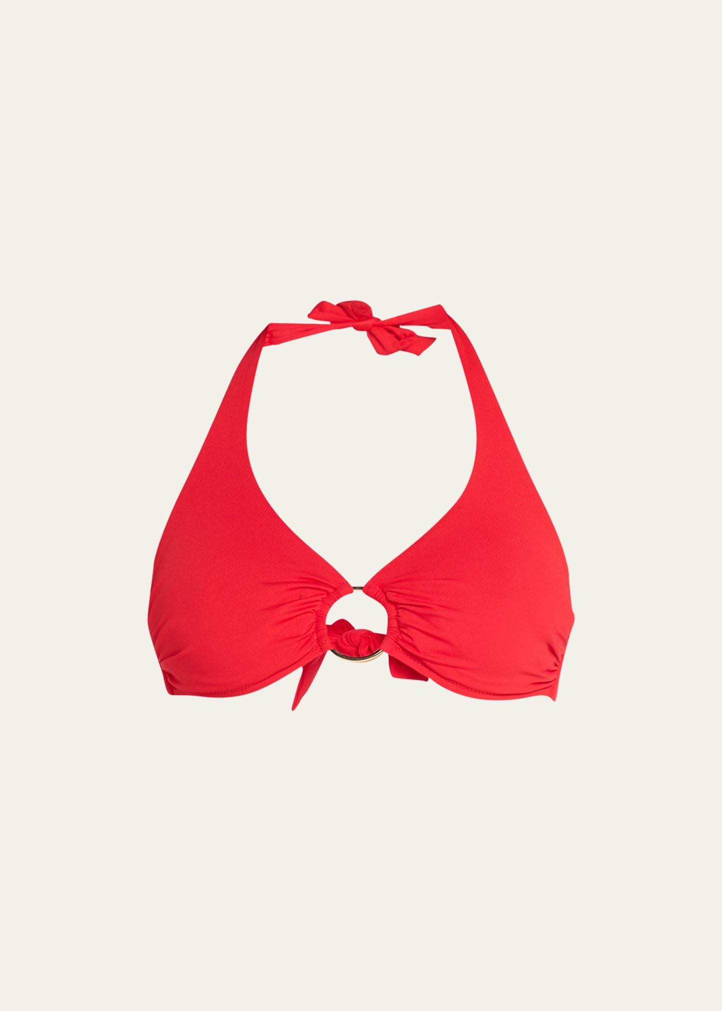 Melissa Odabash Brussels Classic Underwire Bikini Top In Red