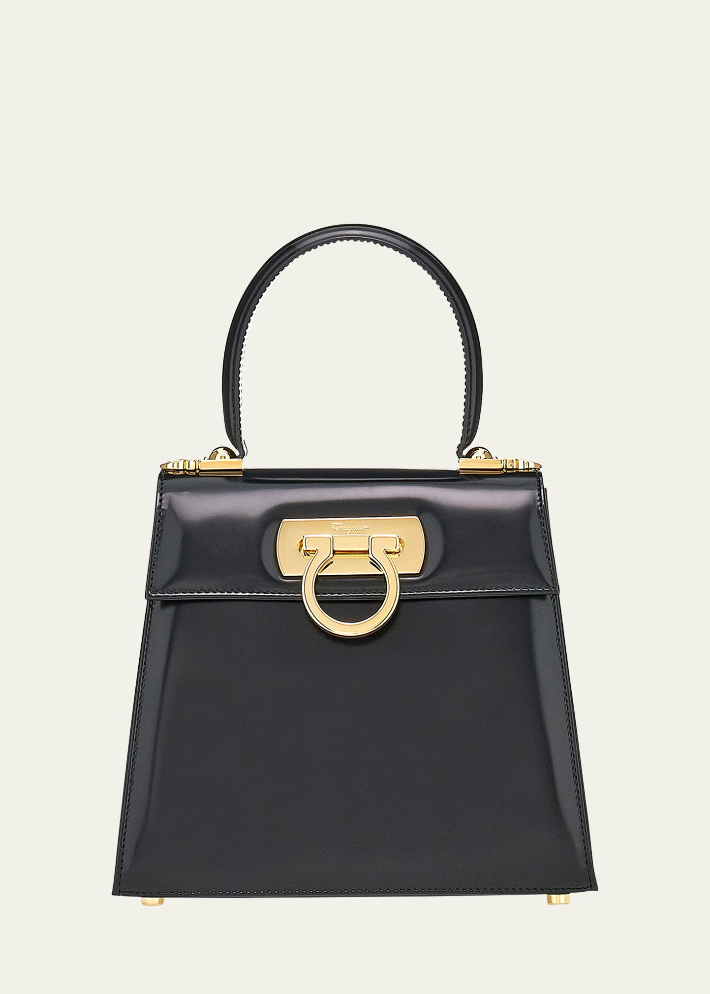 Iconic Gancini Top-Handle Bag