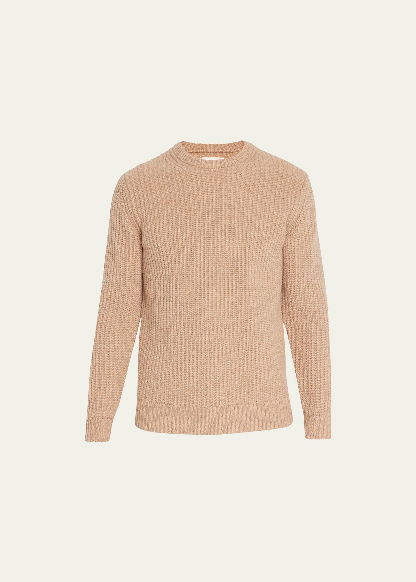 Men's Wool Fisherman's Rib Sweater