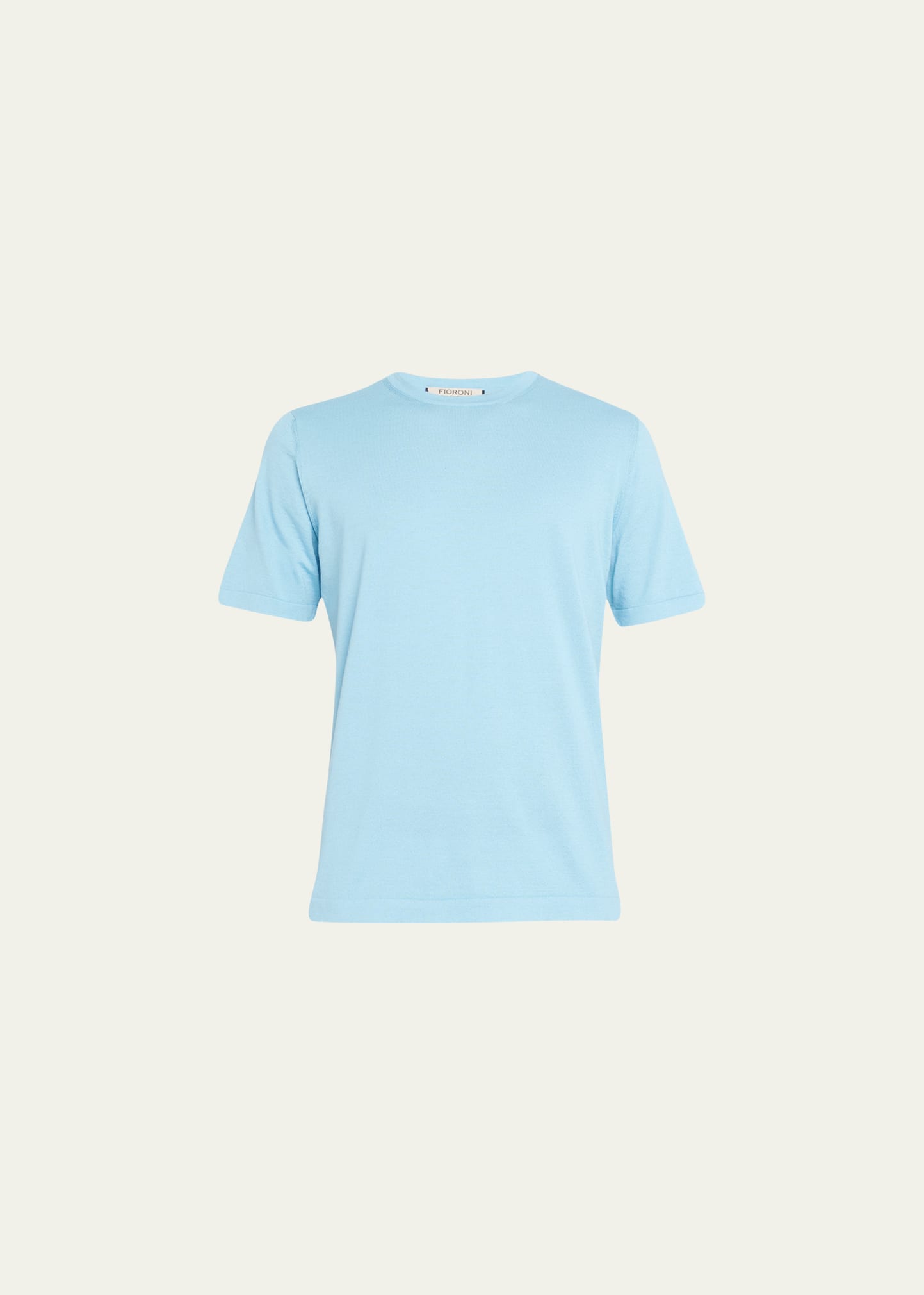 Men's Cotton Cashmere Crewneck T-Shirt