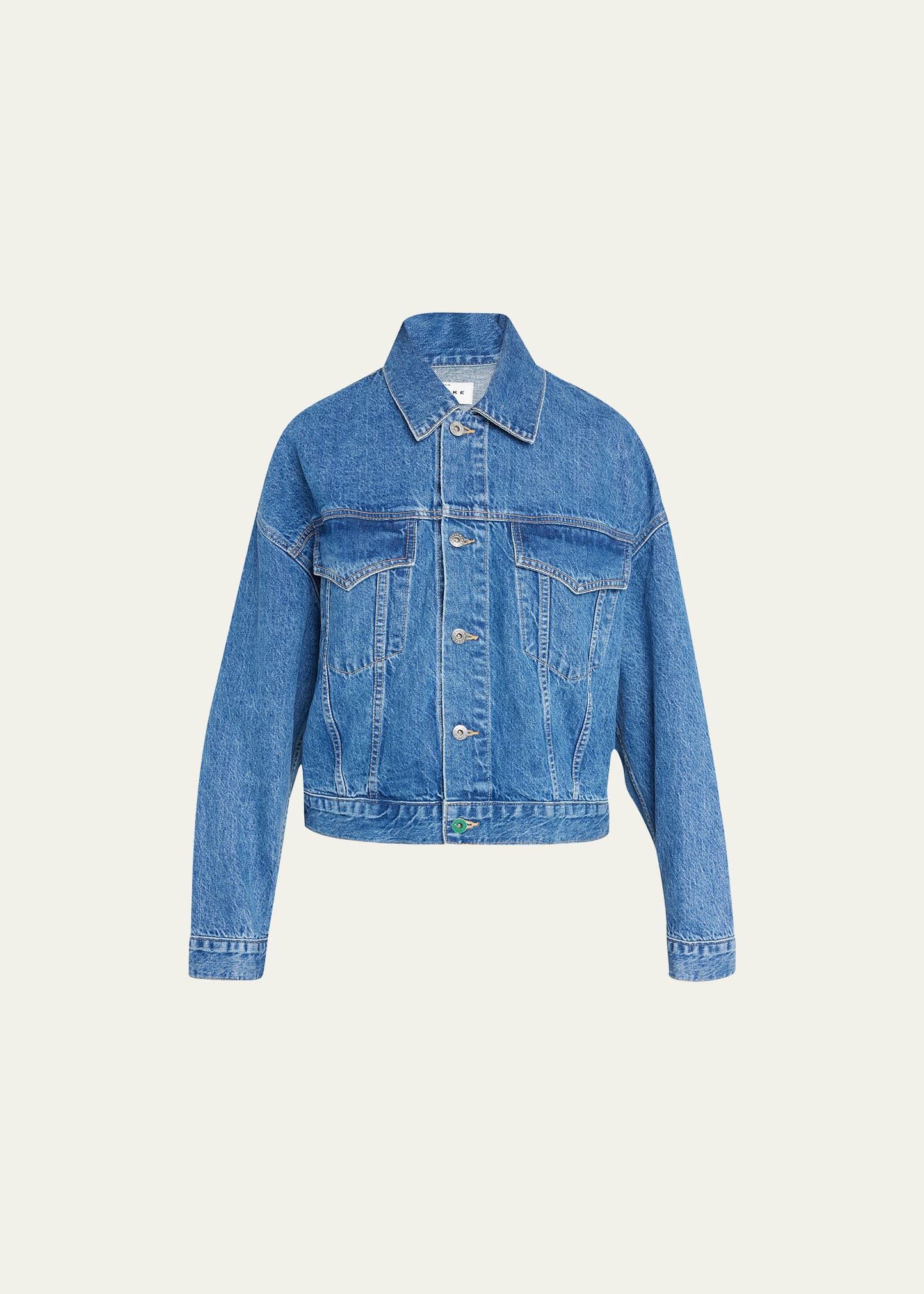 Detroit Button-Front Denim Jacket