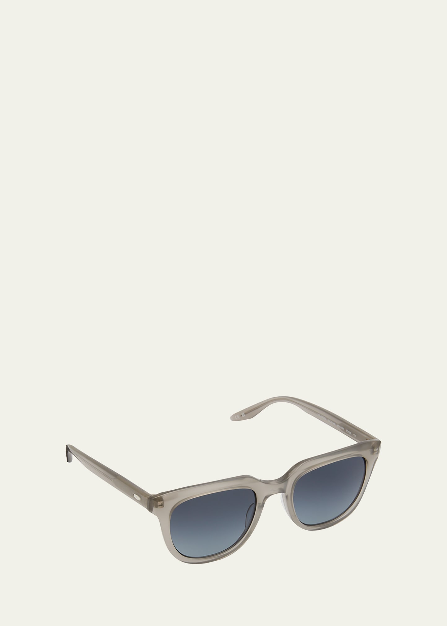 Shop Barton Perreira Men's Bogle Polarized Sunglasses In Noble Grey / Nove