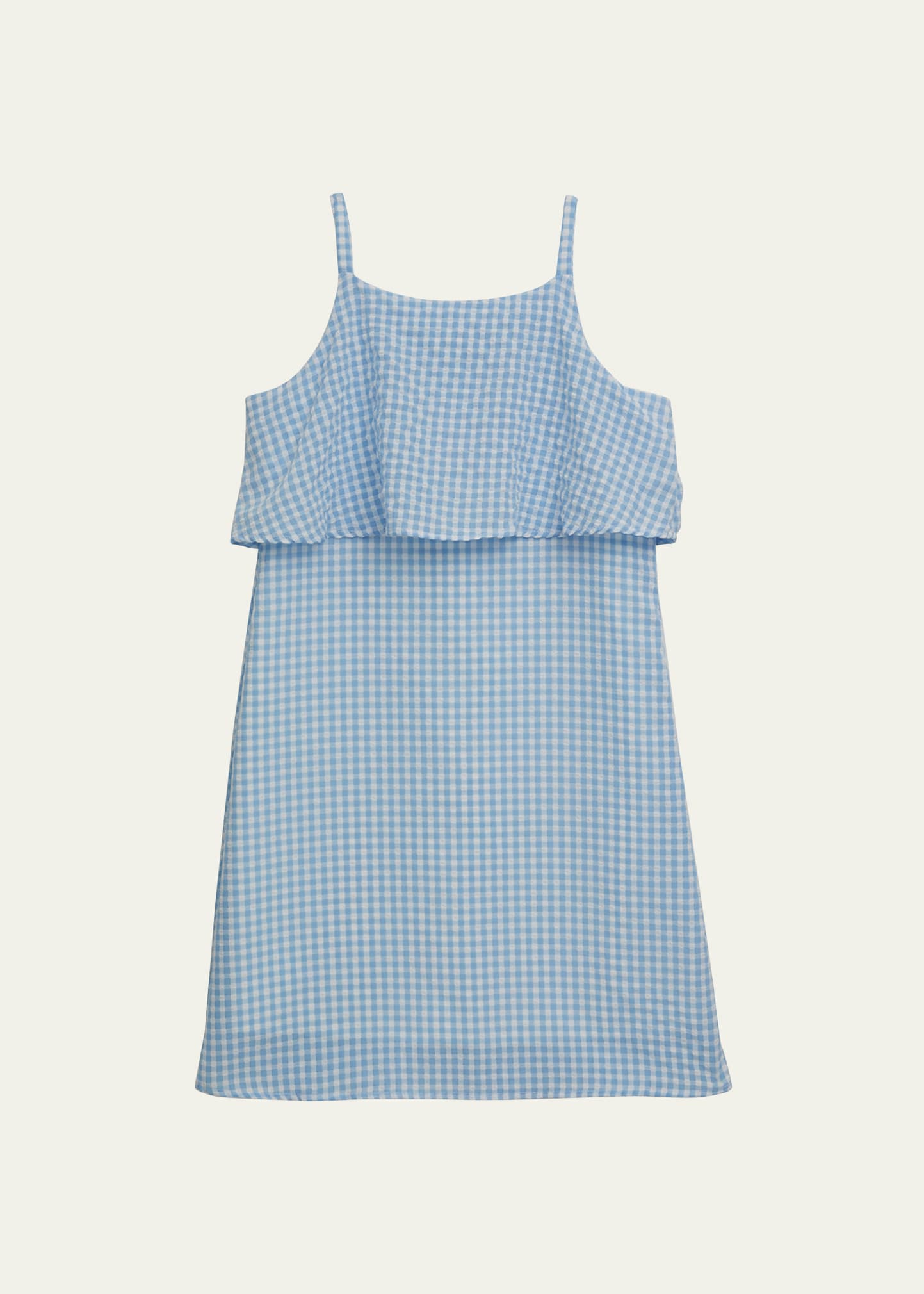Florence Eiseman Girl's Gingham Cotton Dress, Size 7-12