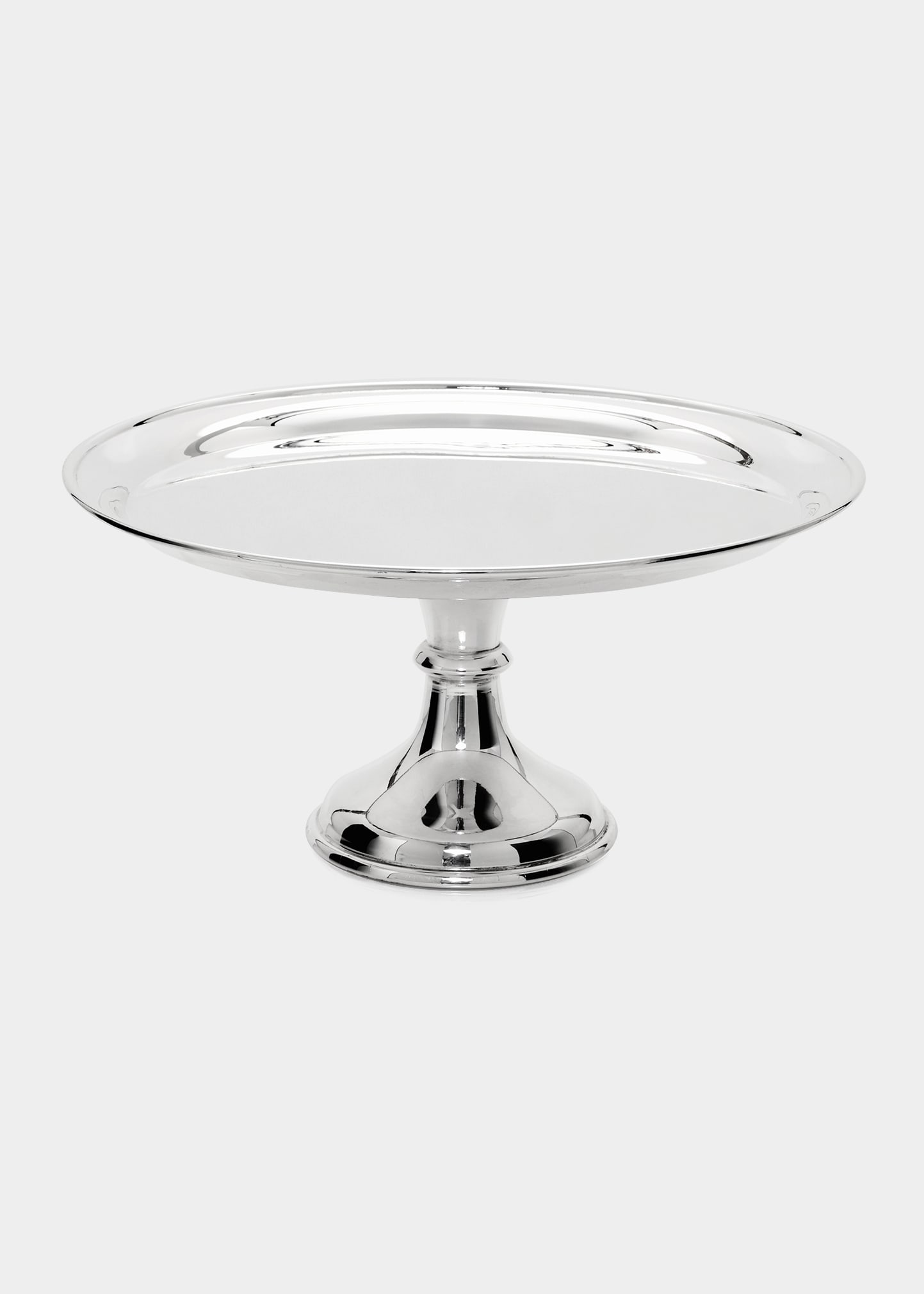 Silver Plate Pedestal Cake Stand