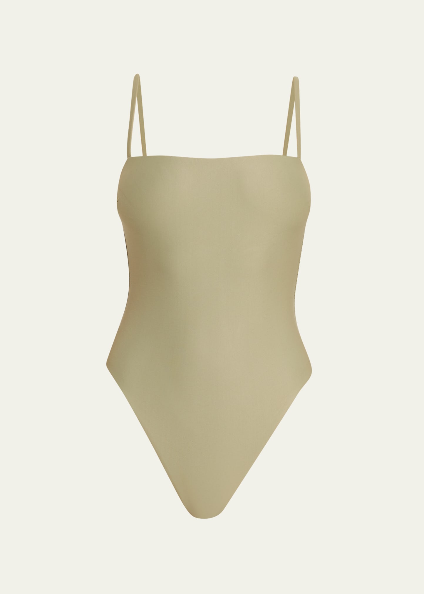 Petite Square Maillot Swimsuit