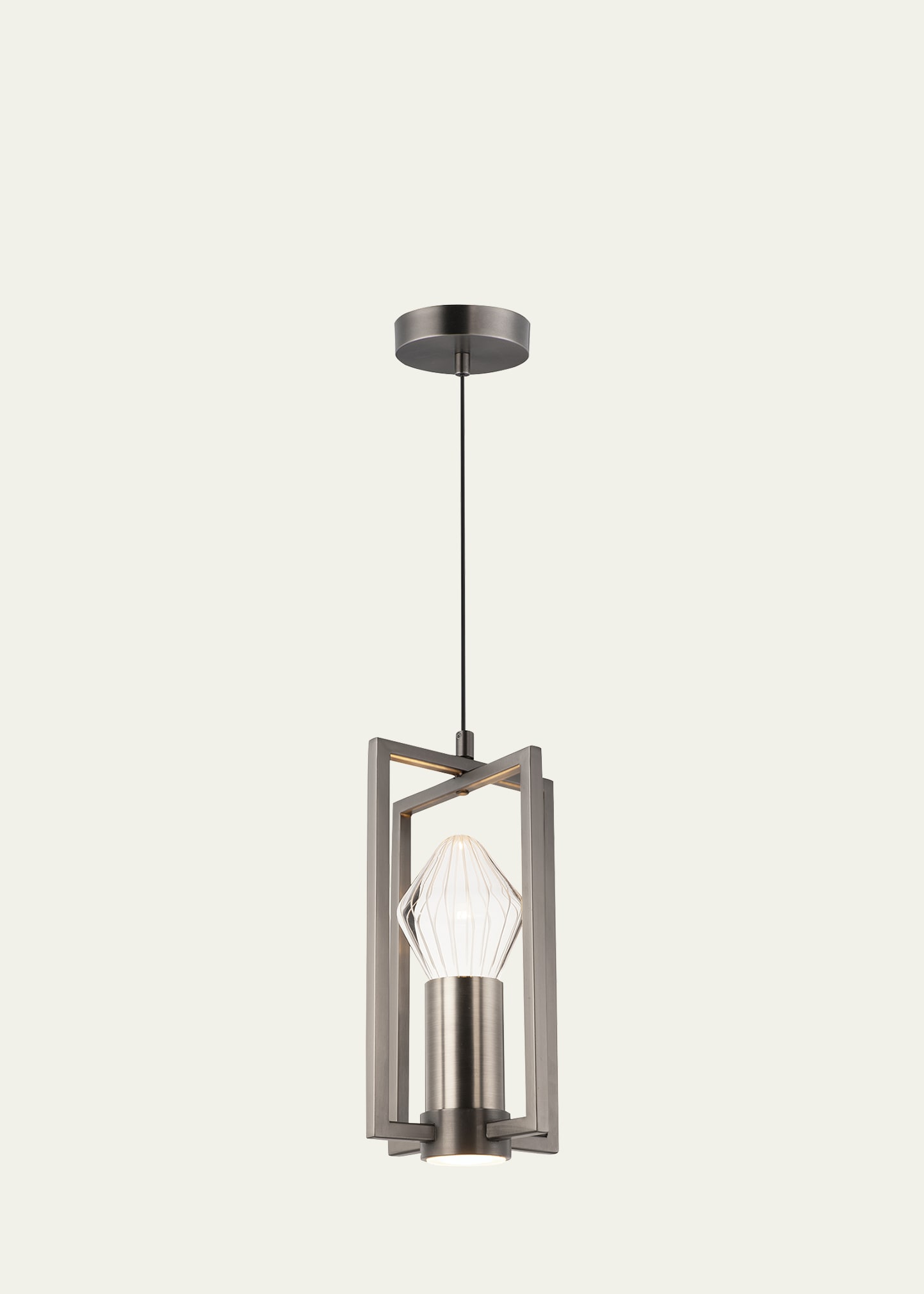 Studio M Nina Magon Design From  Zeppelin Led Mini Pendant In Gray