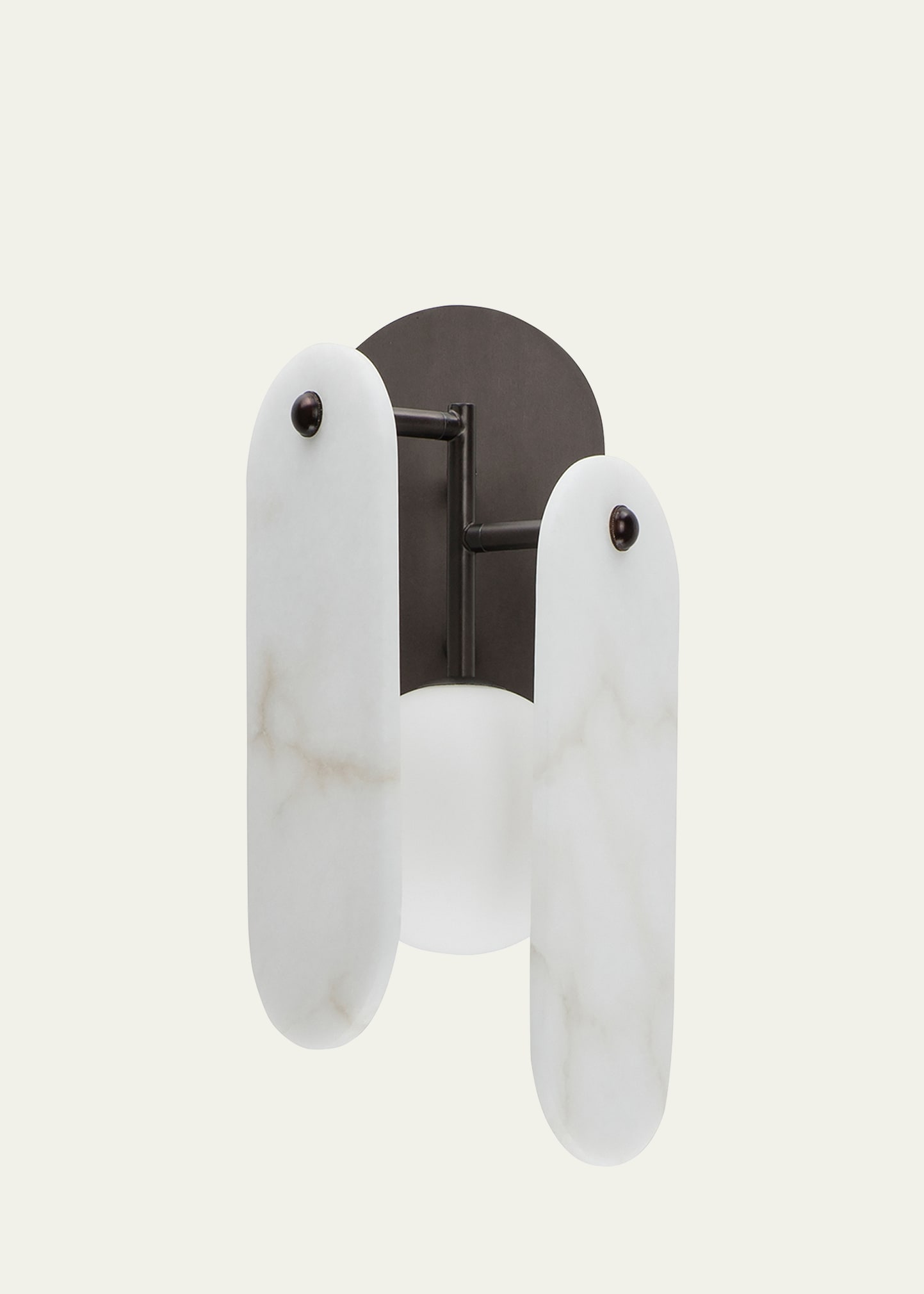 Studio M Nina Magon Design From  Megalith Wall Sconce In Spanish Alabaster