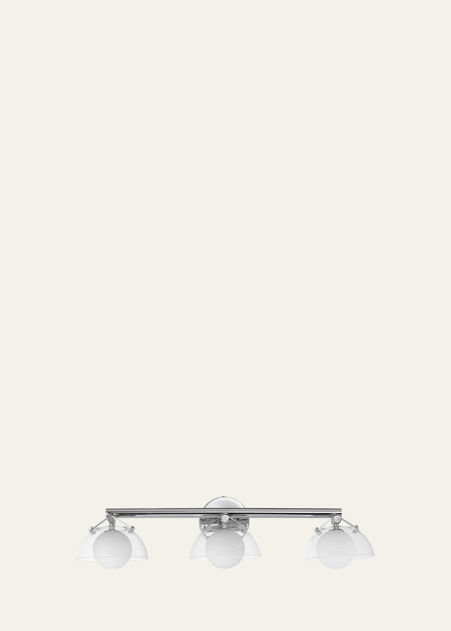 Studio M Mat Sanders Design From  Domain 3-light Bath Vanity - Clear/chrome