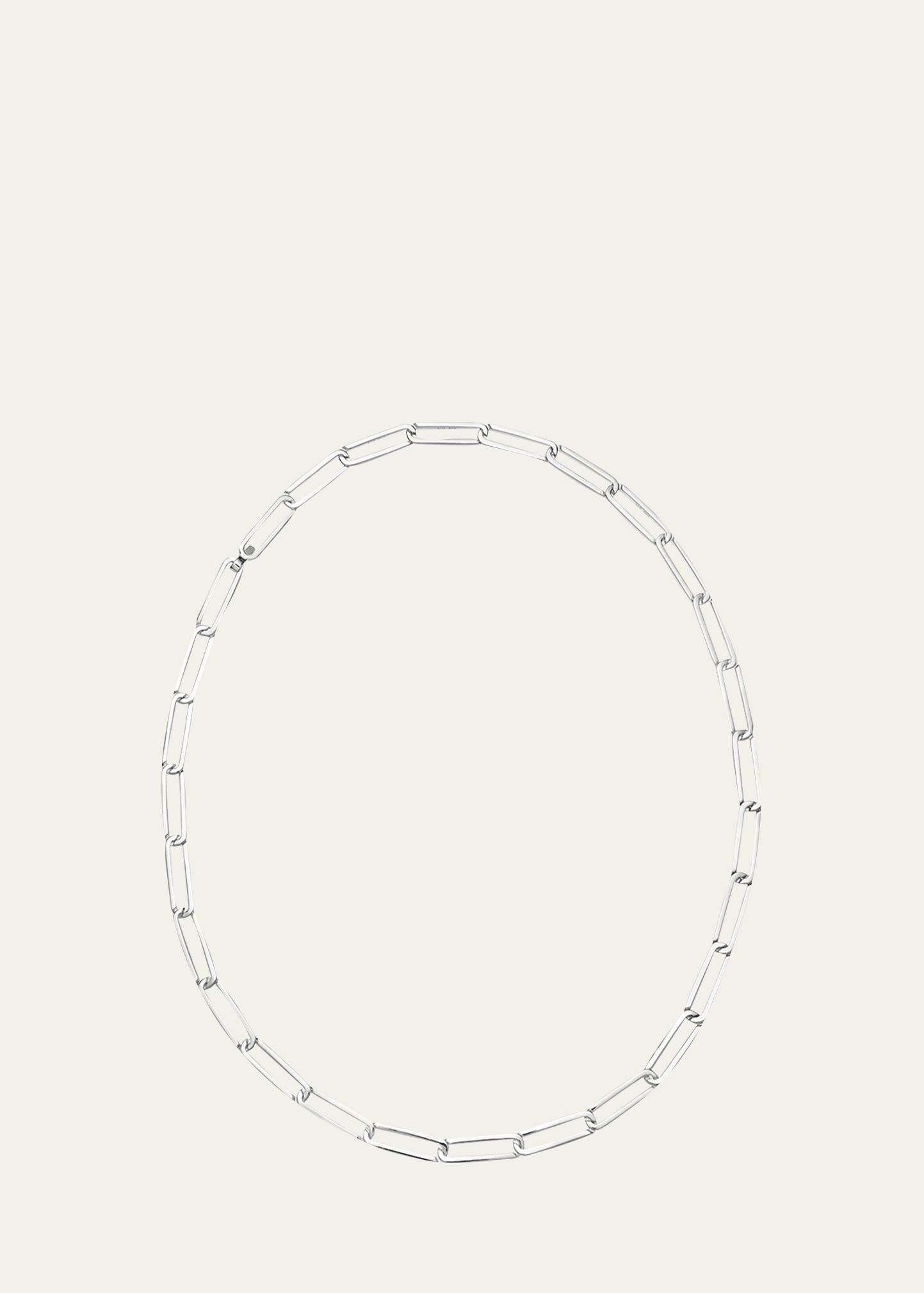 Men's Exhaling Her Sterling Silver Chain Link Necklace