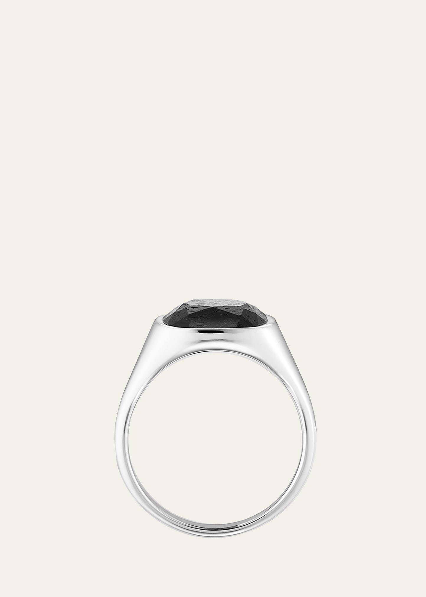 Men's The Brethren Mpingo Blackwood Signet Ring