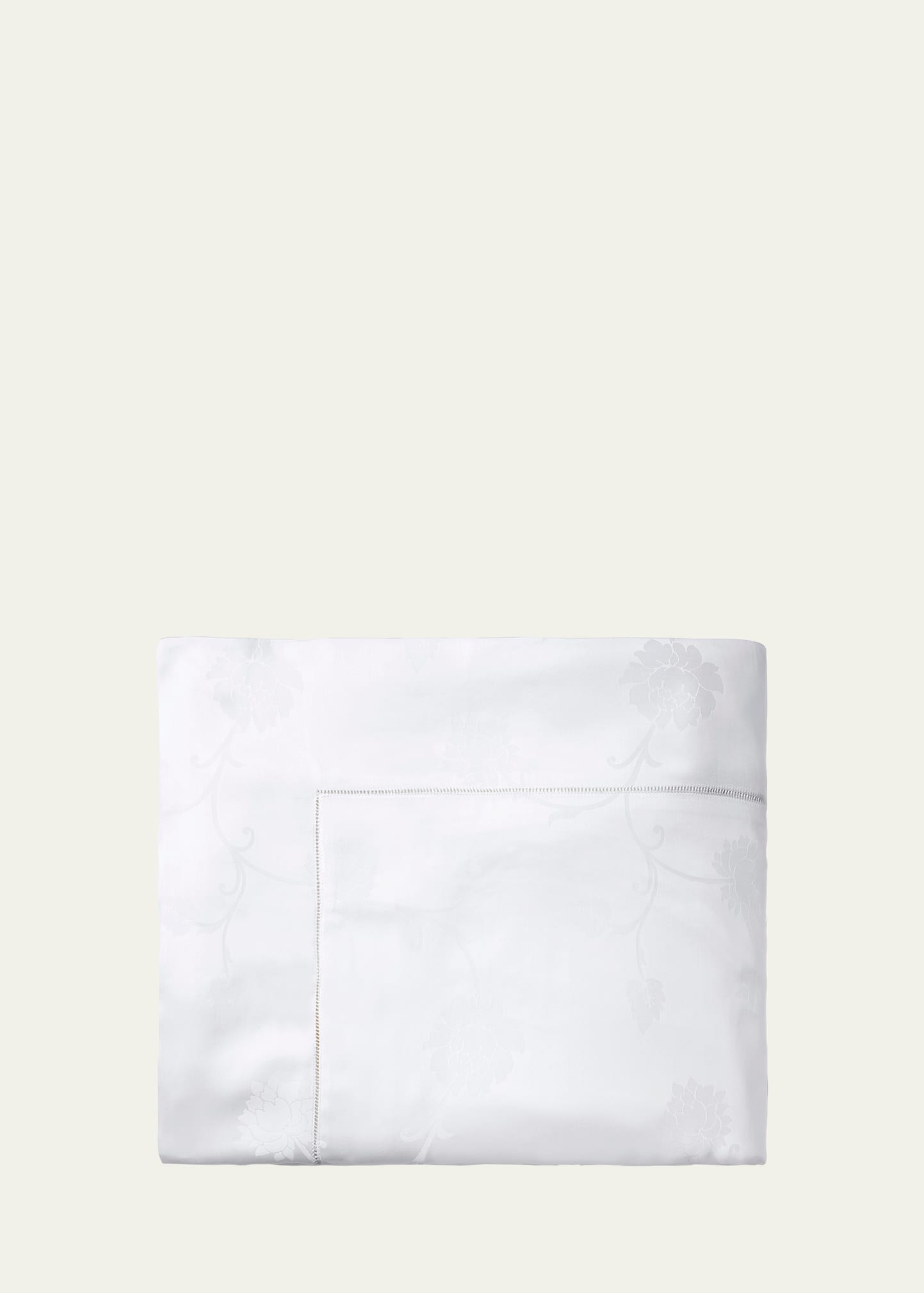 Shop Sferra Giza 45 King Duvet Cover In White