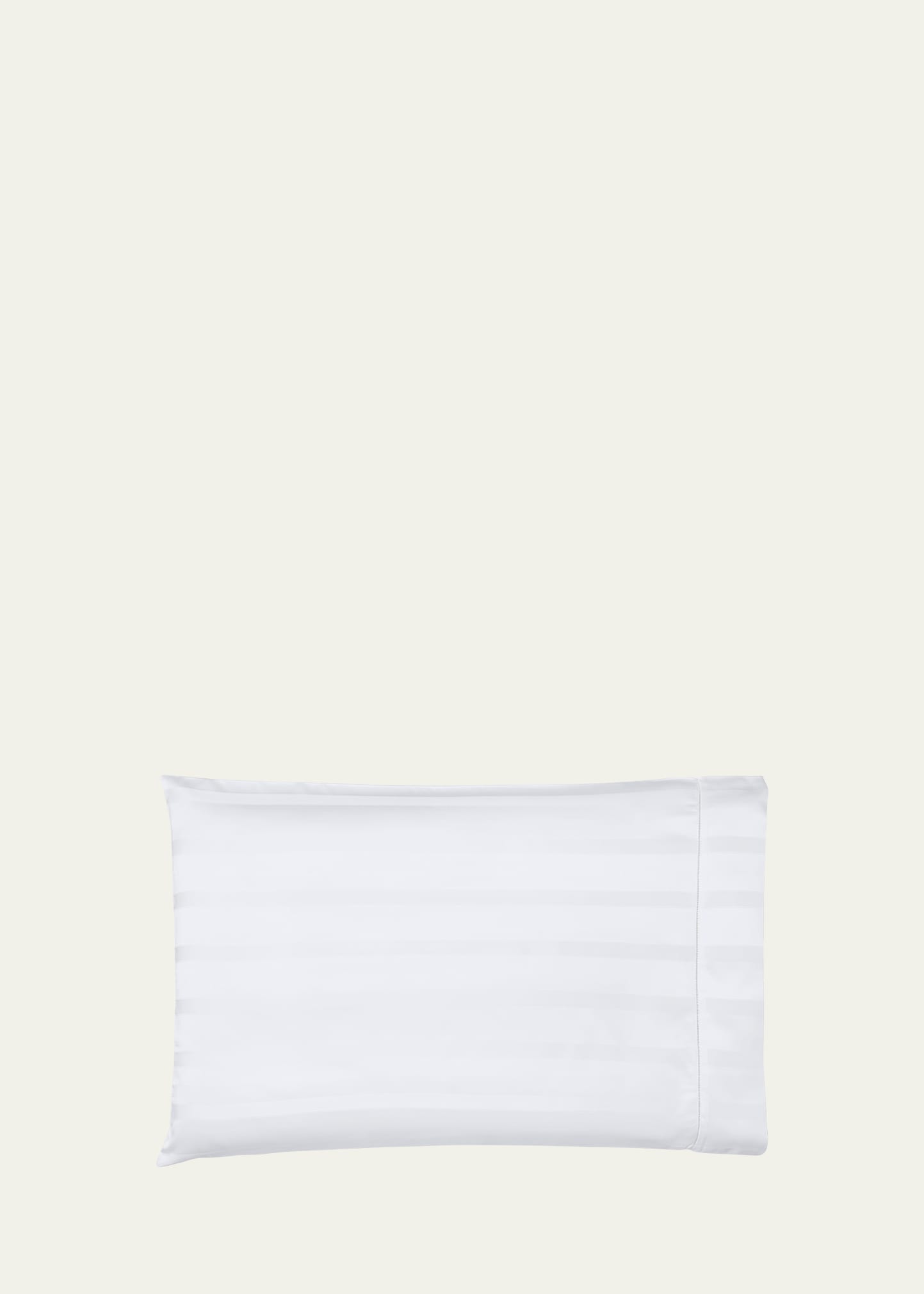 Sferra Giza 45 Stripe King Pillowcase In White