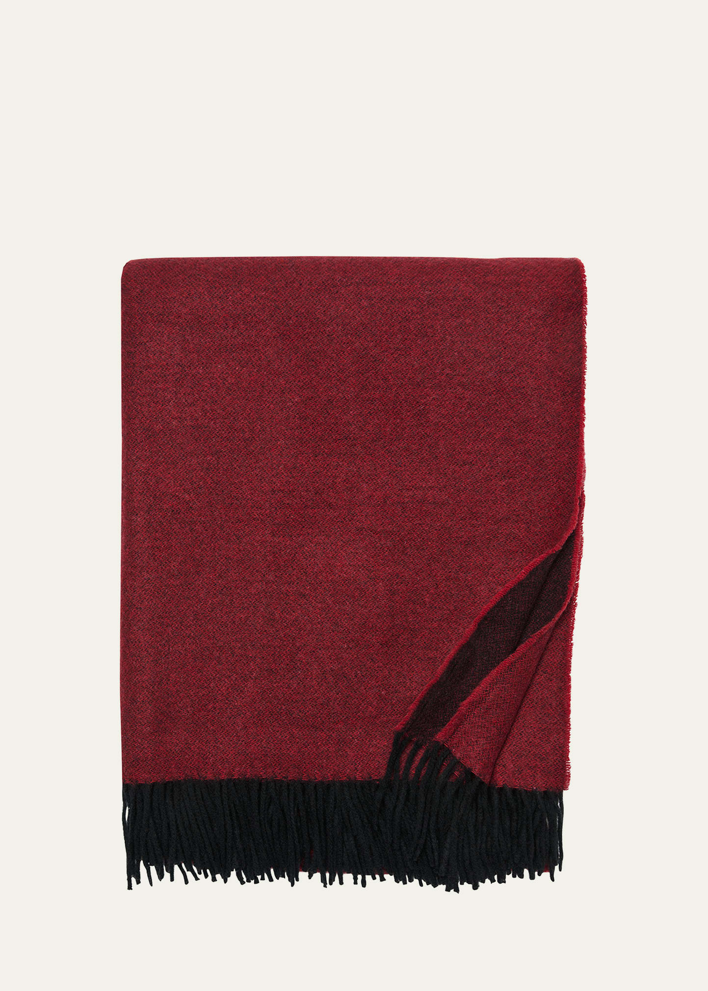 Sferra Renna Fringed Throw